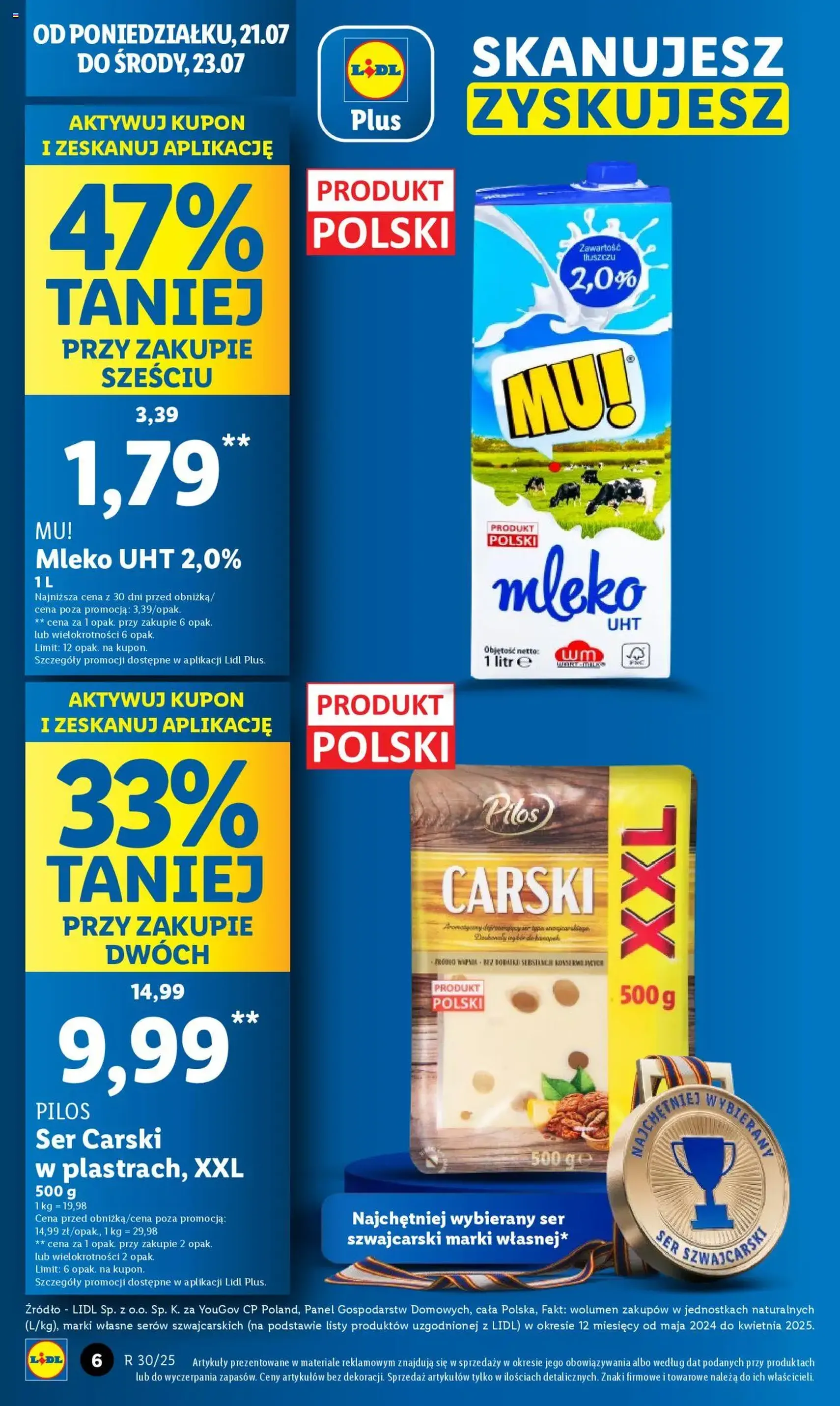 Lidl Gazetka - ważny gazetka od 21.07.2025 strona 6 z 62 Lidl Gazetka - ważny gazetka od 21.07.2025 strona 6 z 62