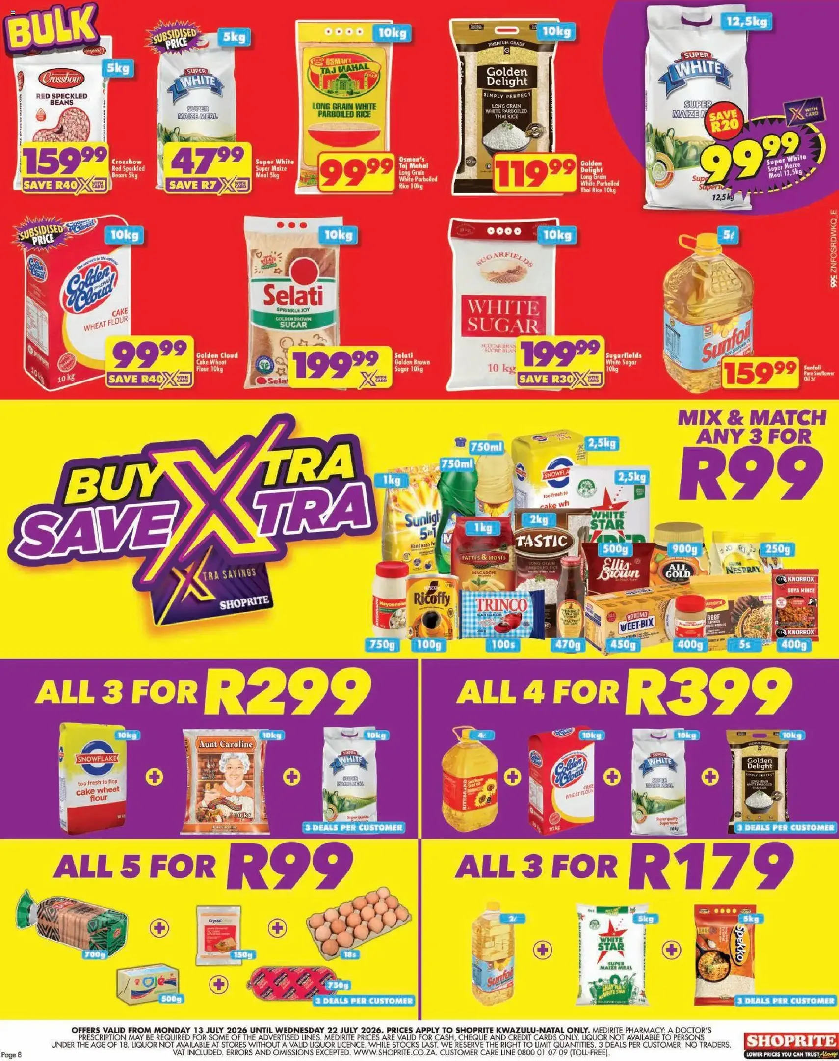 Shoprite Specials - valid flyer from 13/07/2026, page 8 of 8