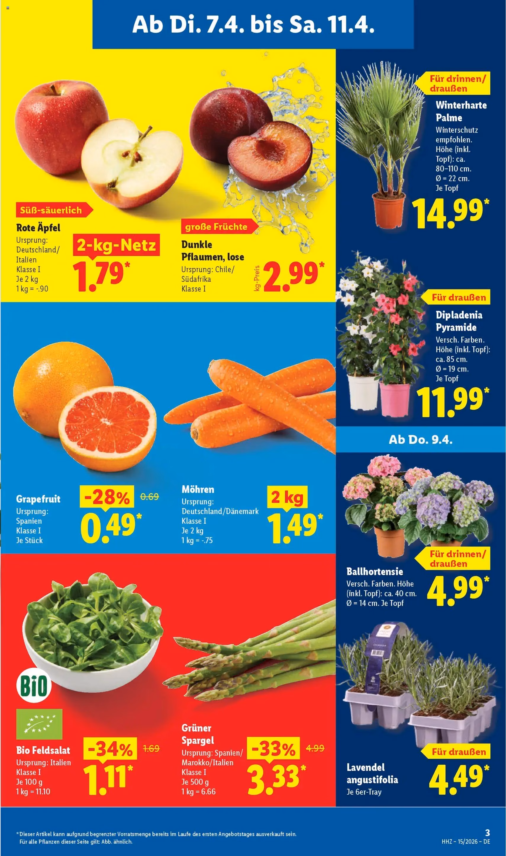 Lidl Prospekt - Gültiger Prospekt ab 07.04.2026, Seite 5 von insgesamt 68