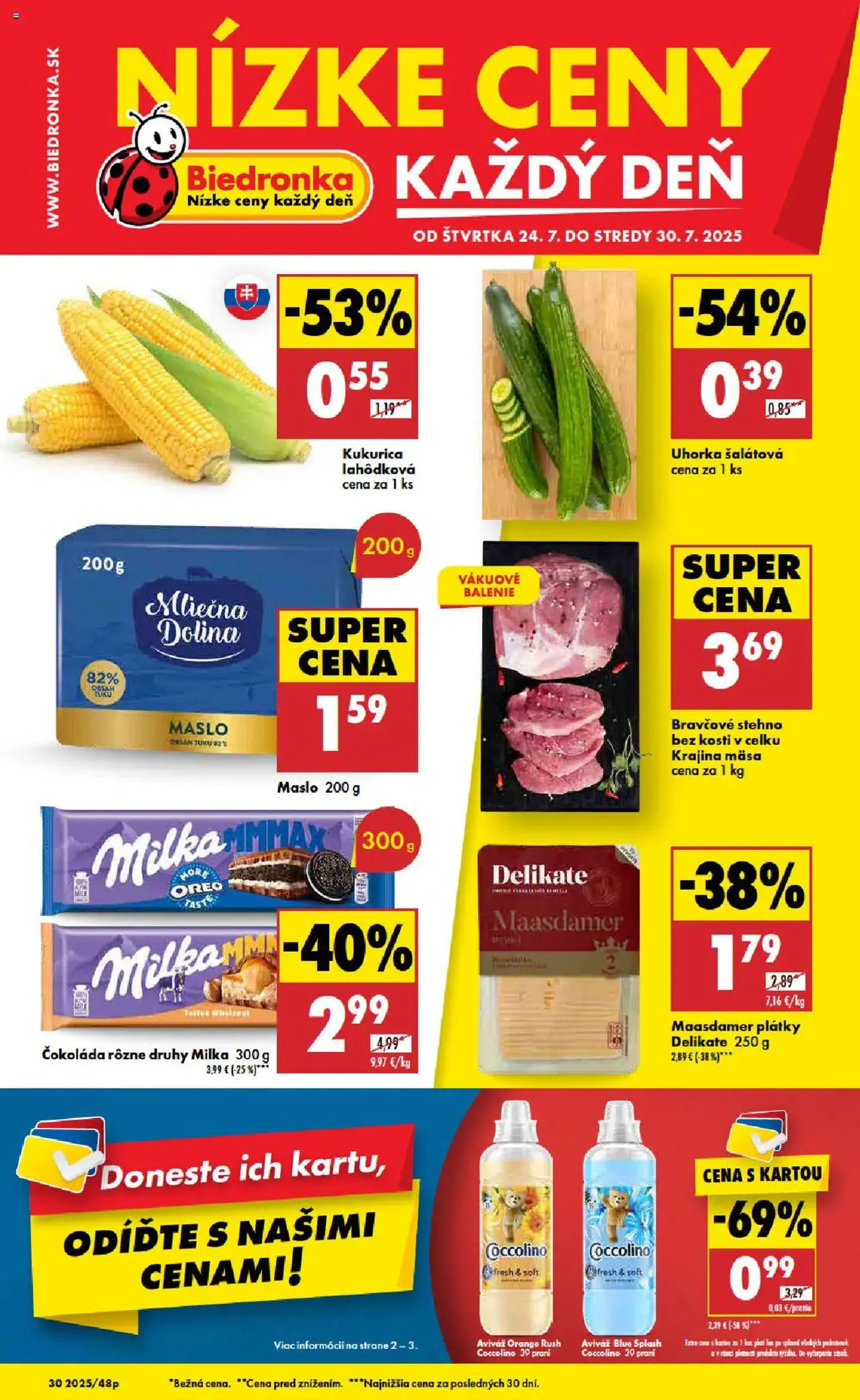 Biedronka leták - platný leták od 24.07.2025 strana 1 z 48 Biedronka leták - platný leták od 24.07.2025 strana 1 z 48