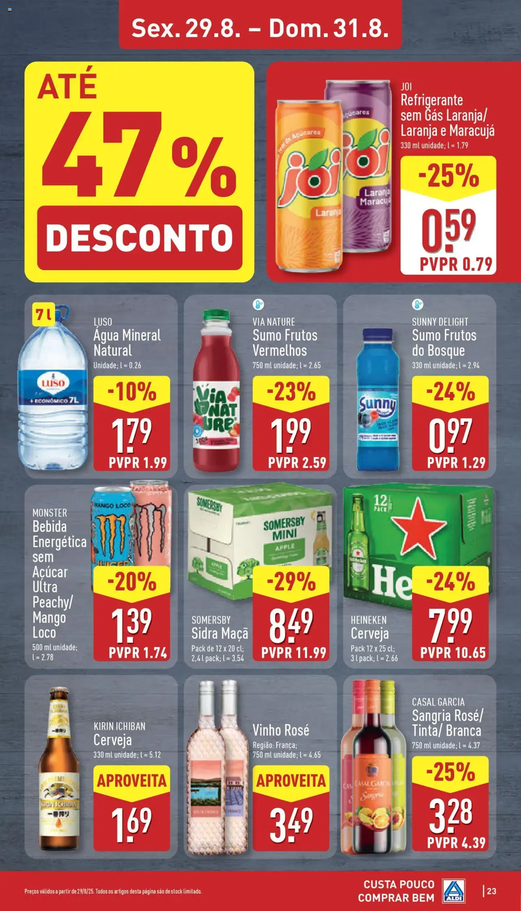 Aldi folheto - folheto válido a partir de 25/08/2025 página 23 de 32 Aldi folheto - folheto válido a partir de 25/08/2025 página 23 de 32