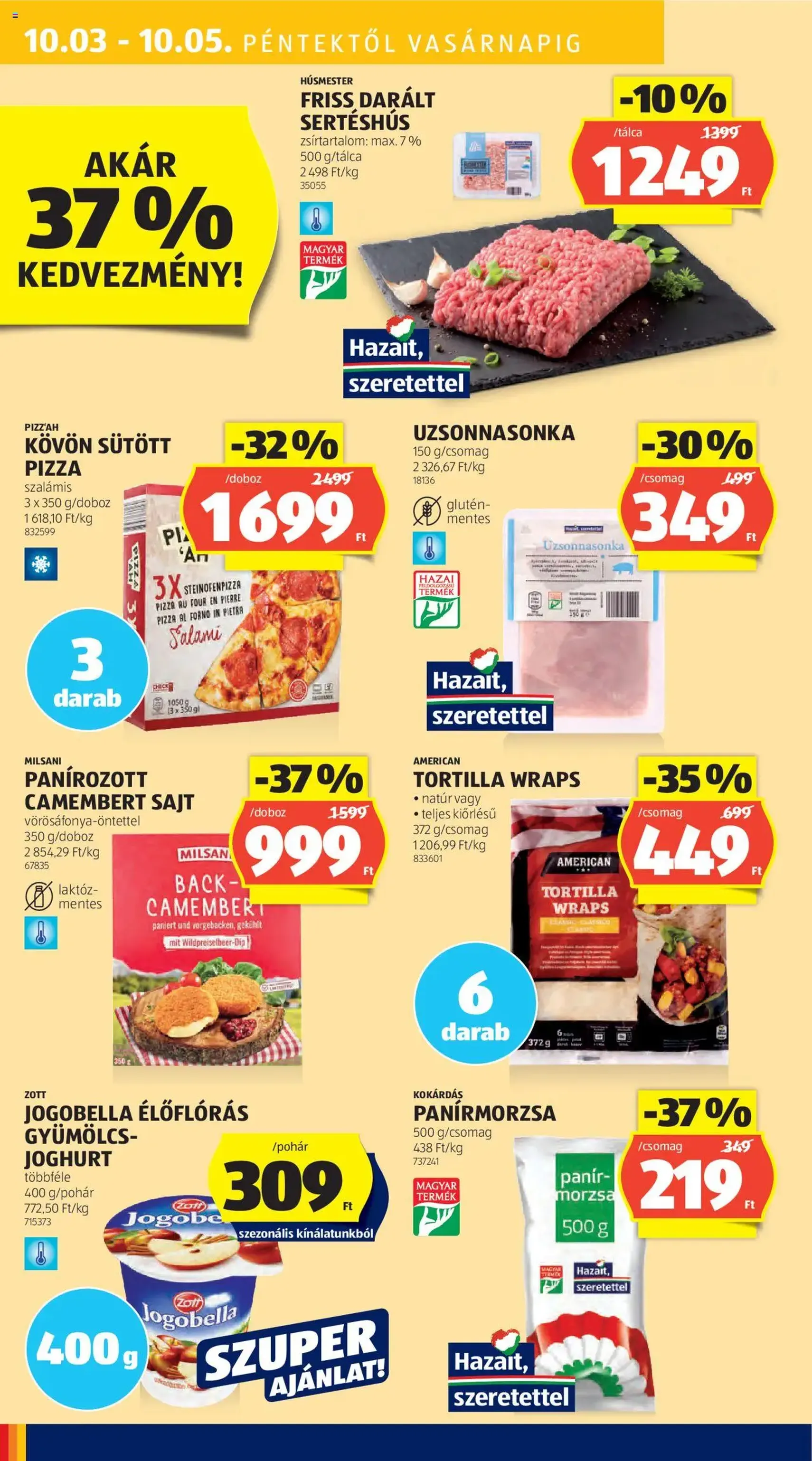 Aldi Akciós újság - 2025.10.02. érvényes szórólap 36 oldal 40 oldalból Aldi Akciós újság - 2025.10.02. érvényes szórólap 36 oldal 40 oldalból