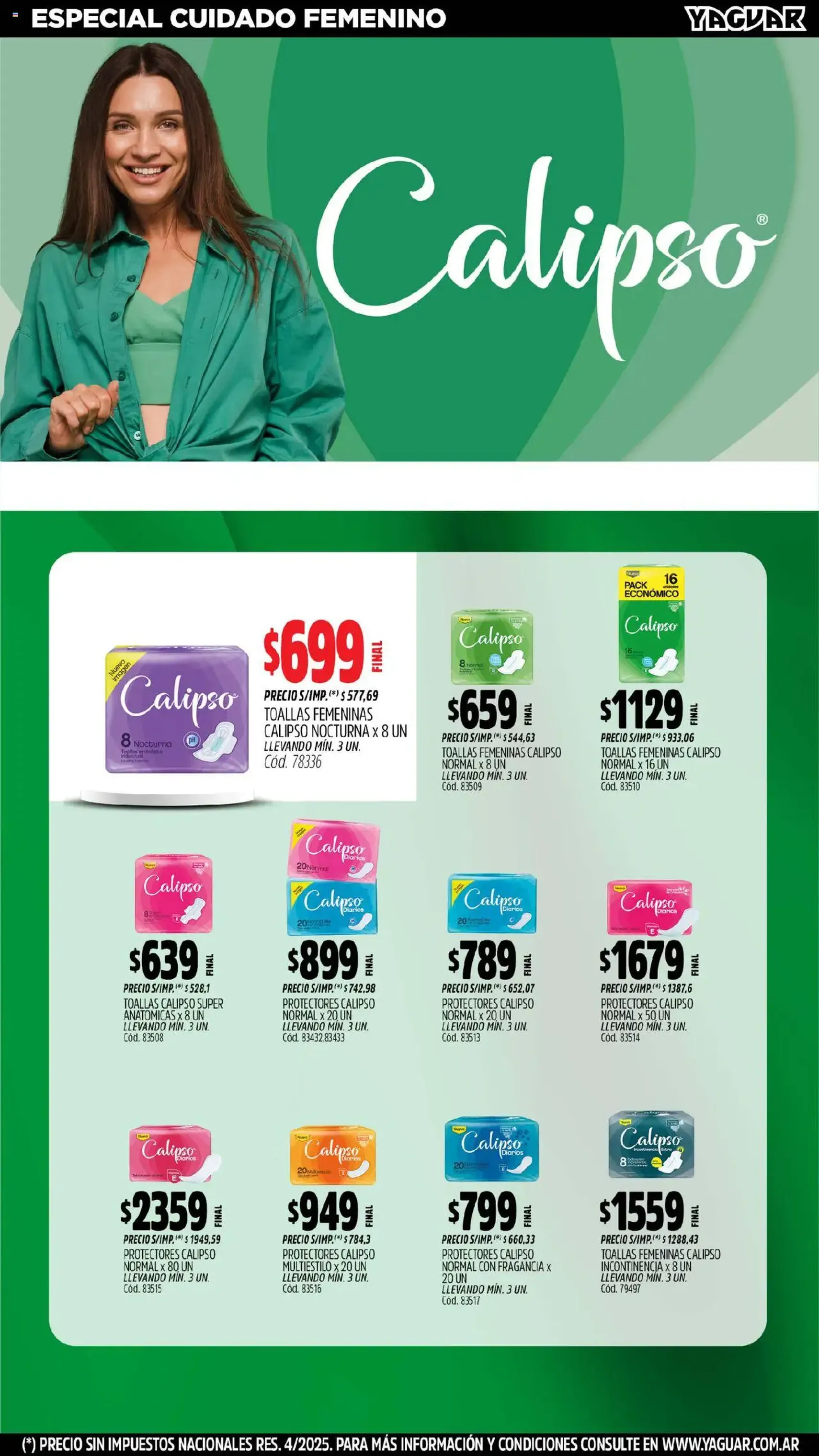 Yaguar catálogo - folleto válido desde 08/09/2025 página 22 de 35 Yaguar catálogo - folleto válido desde 08/09/2025 página 22 de 35