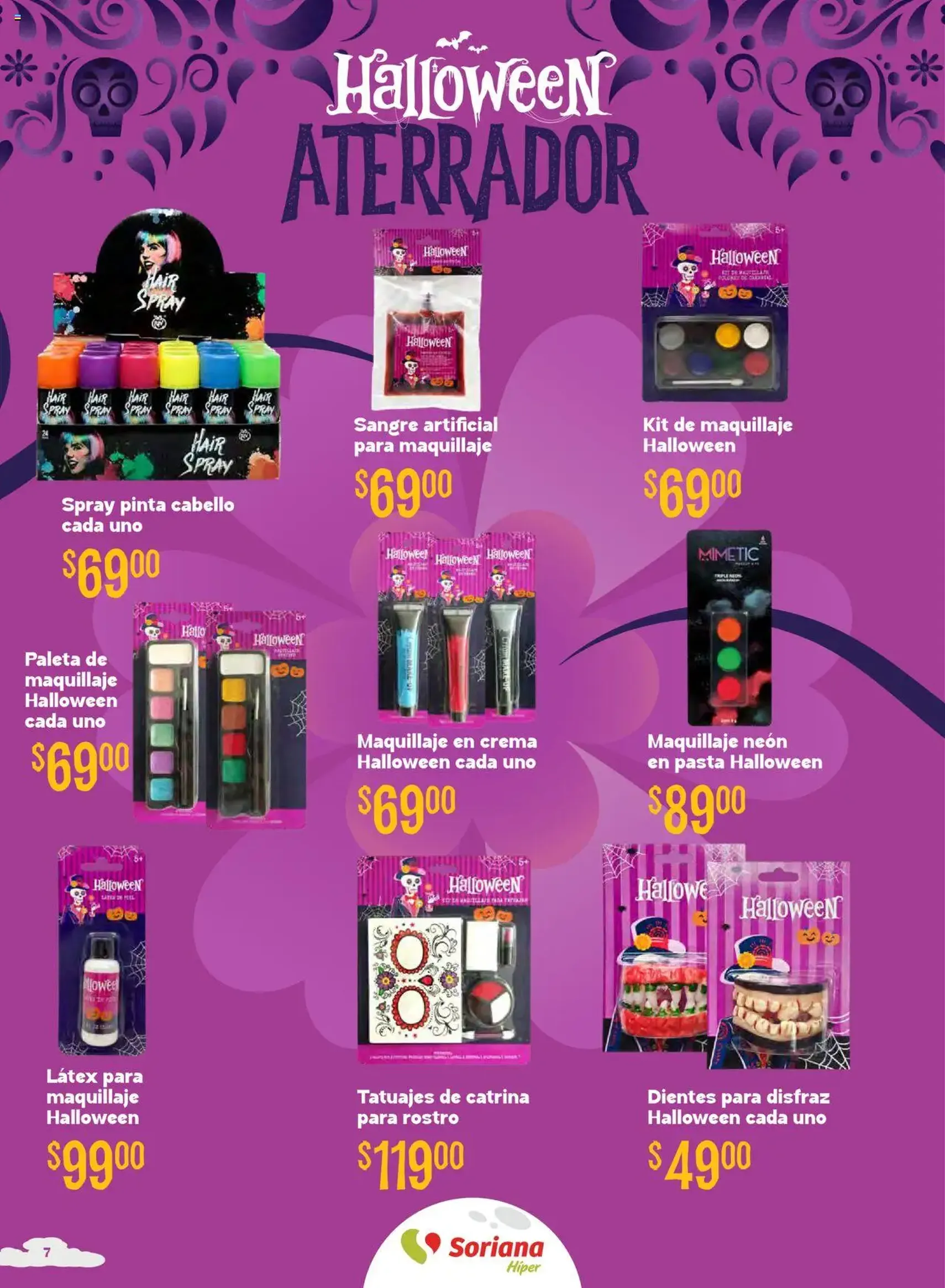 Soriana - Halloween y Día de muertos Híper Nacional - folleto válido desde 16/10/2025 página 7 de 29 Soriana - Halloween y Día de muertos Híper Nacional - folleto válido desde 16/10/2025 página 7 de 29