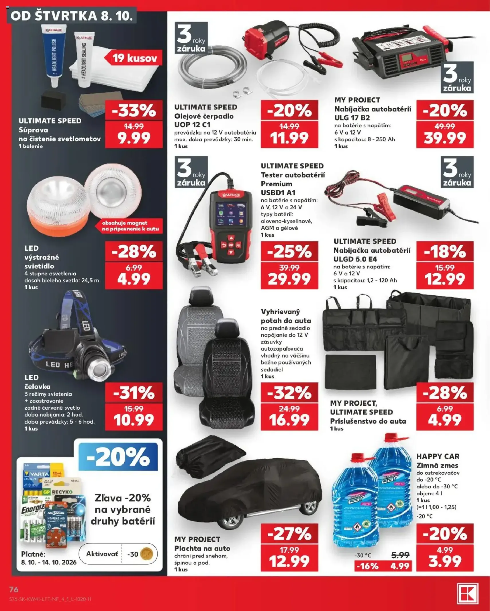 Kaufland leták - platný leták od 08.10.2026 strana 76 z 86
