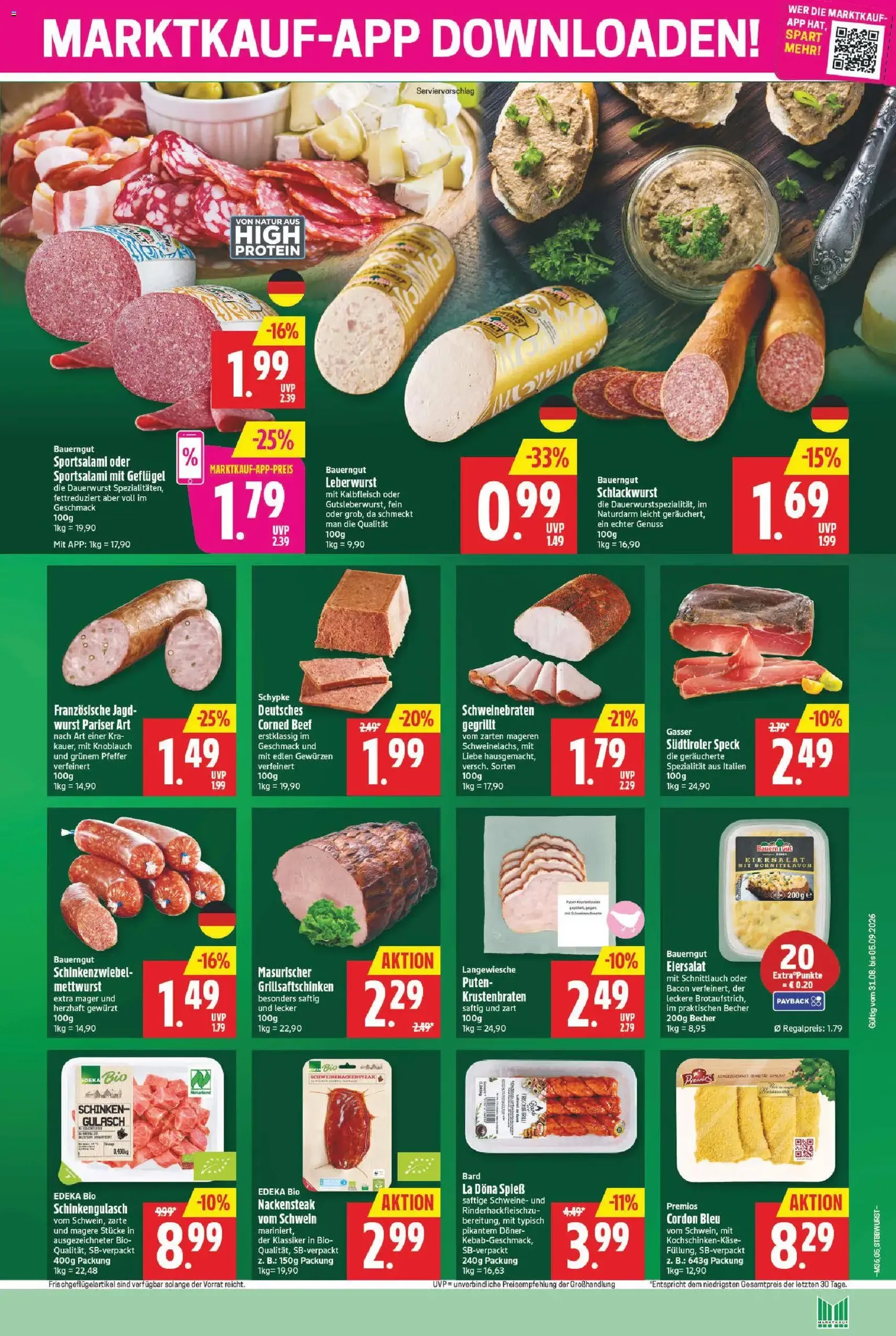 Marktkauf Prospekt - Gültiger Prospekt ab 31.08.2026, Seite 7 von insgesamt 31