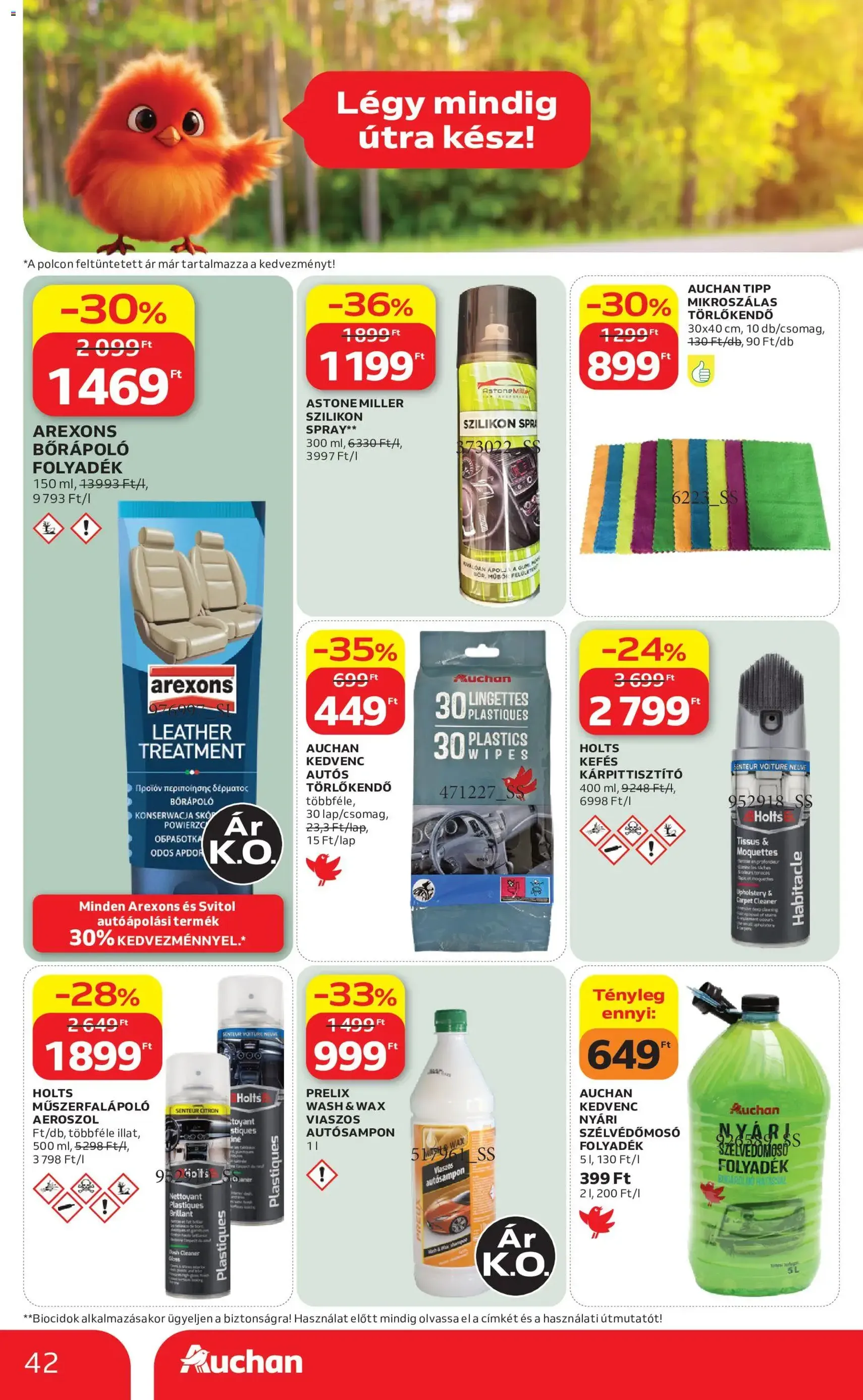 Auchan akciós újság - 2026.08.06. érvényes szórólap 42 oldal 48 oldalból