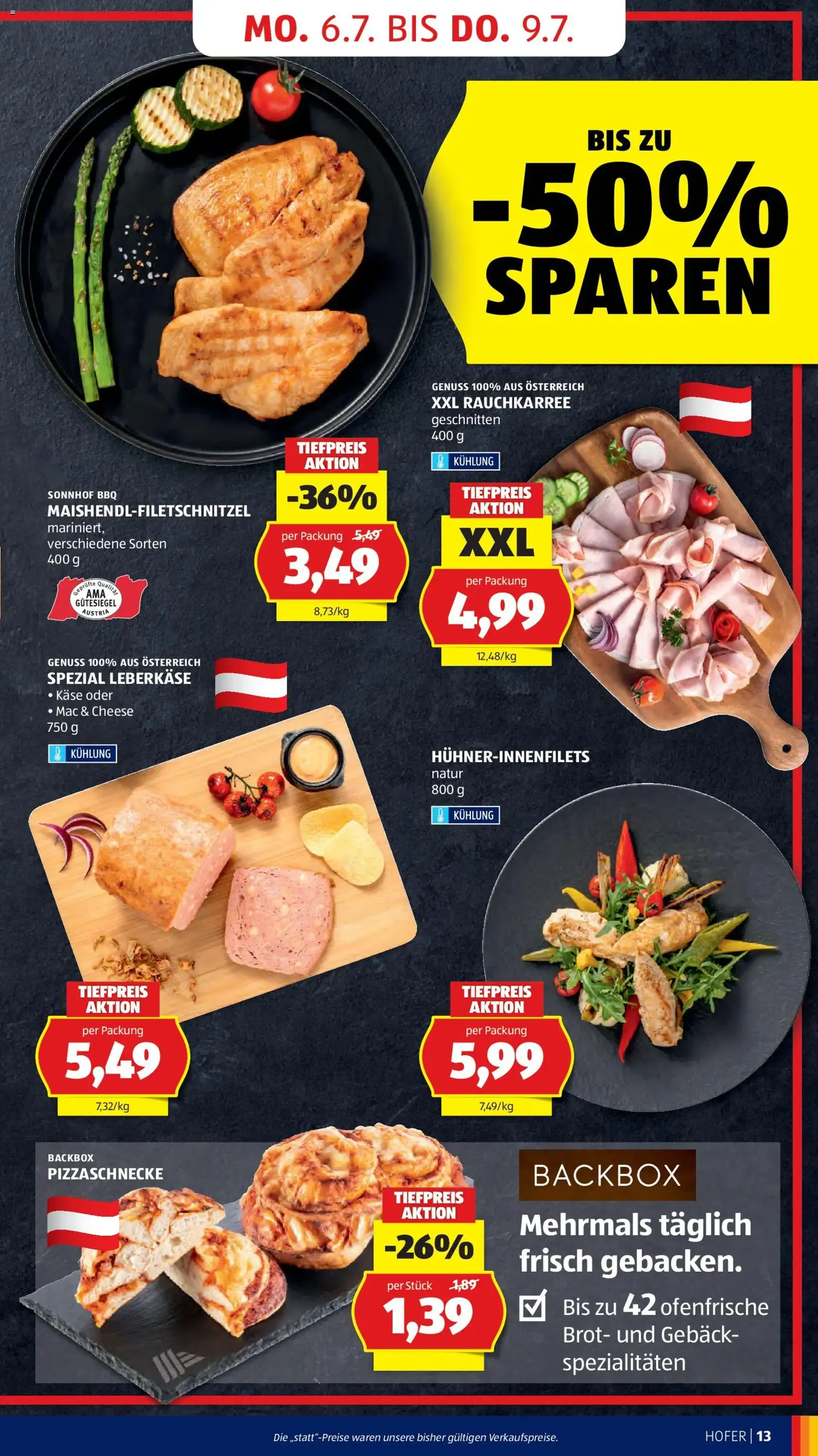 Hofer Flugblatt - Gültiger Prospekt ab 03.07.2026, Seite 17 von insgesamt 39