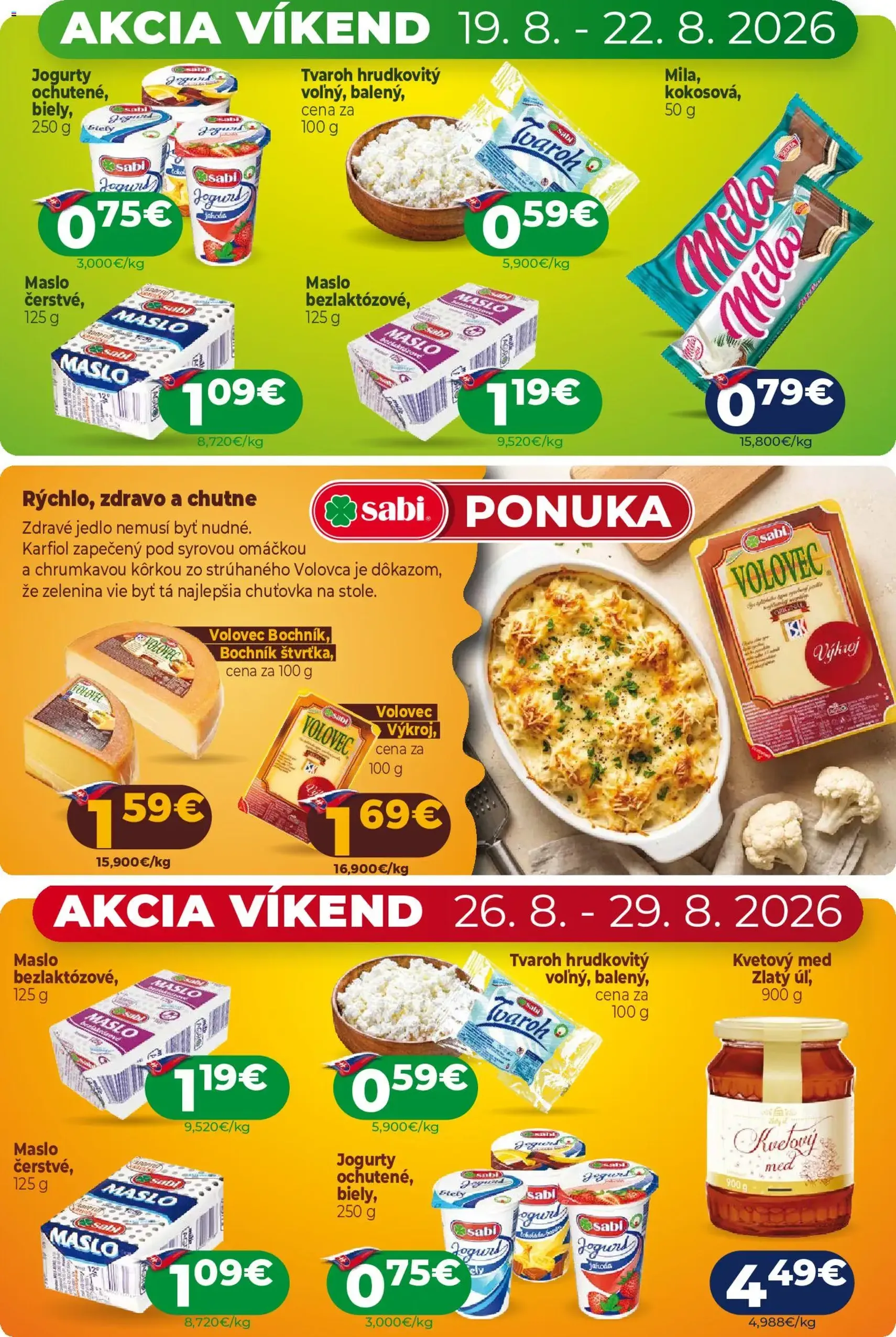 Milk Agro leták - platný leták od 19.08.2026 strana 3 z 16