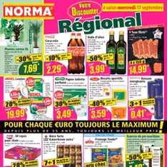 Norma catalogue - Prévisualisation du catalogue valable à partir du 17/09/2025