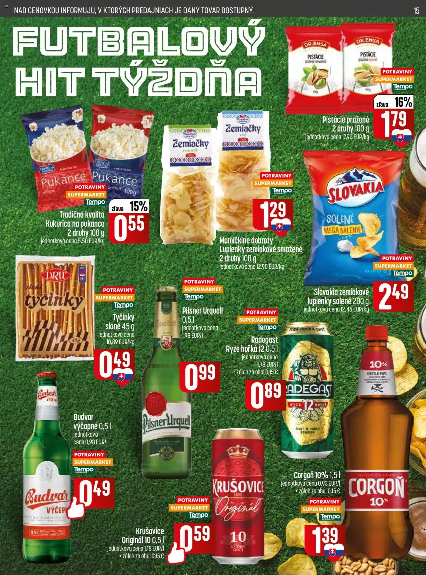 COOP Jednota leták - platný leták od 25.06.2026 strana 15 z 32