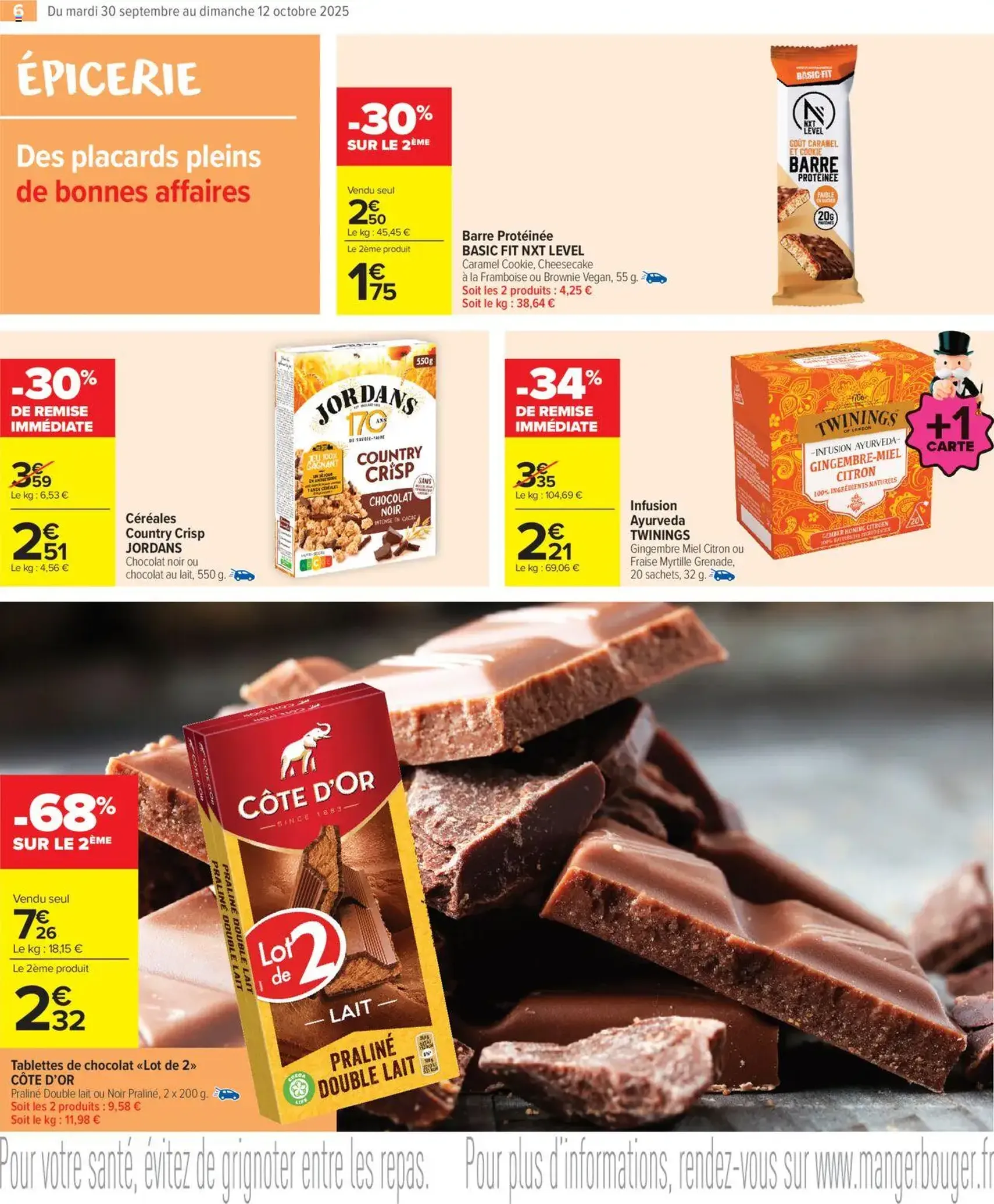 Carrefour Market catalogue semaine 40 - brochure valable à partir du 30/09/2025, page 8 sur 16