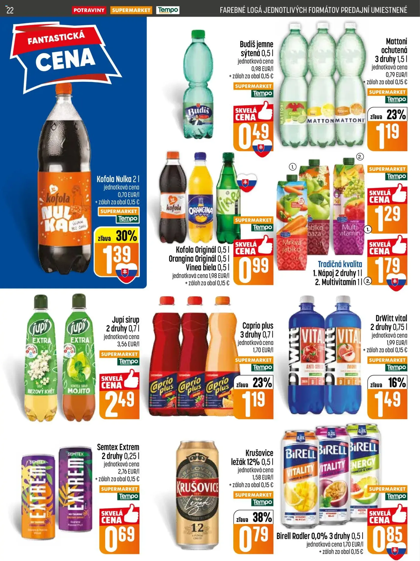 COOP Jednota leták - platný leták od 14.05.2026 strana 22 z 28