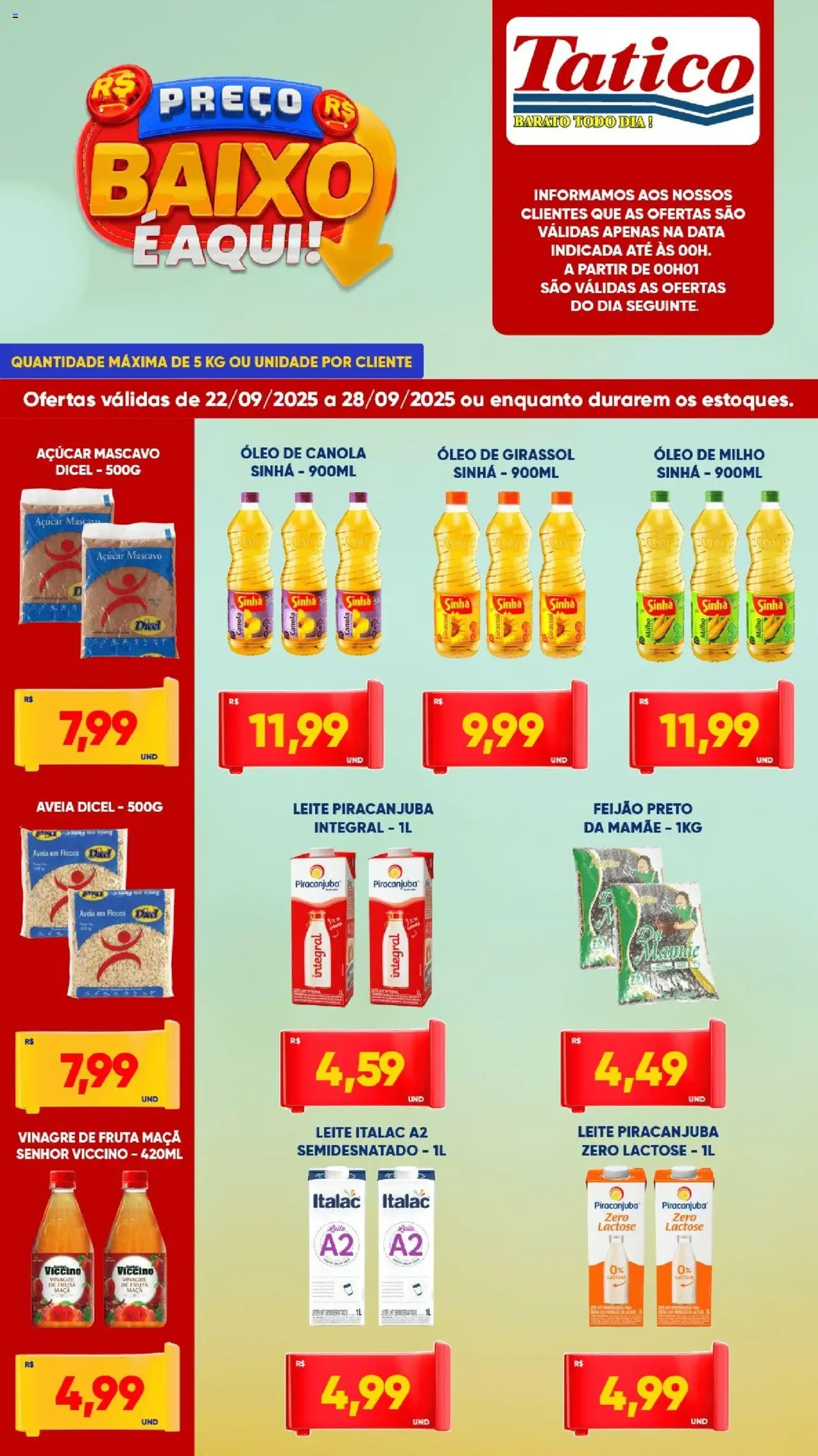 Tatico - Ofertas da semana - folheto válido a partir de 22/09/2025 página 2 de 7 Tatico - Ofertas da semana - folheto válido a partir de 22/09/2025 página 2 de 7