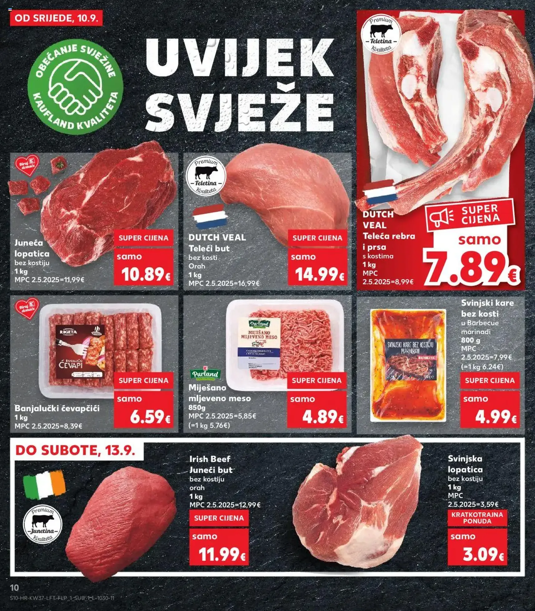 Kaufland HR - Osijek - 2025.09.10. érvényes szórólap 10 oldal 40 oldalból