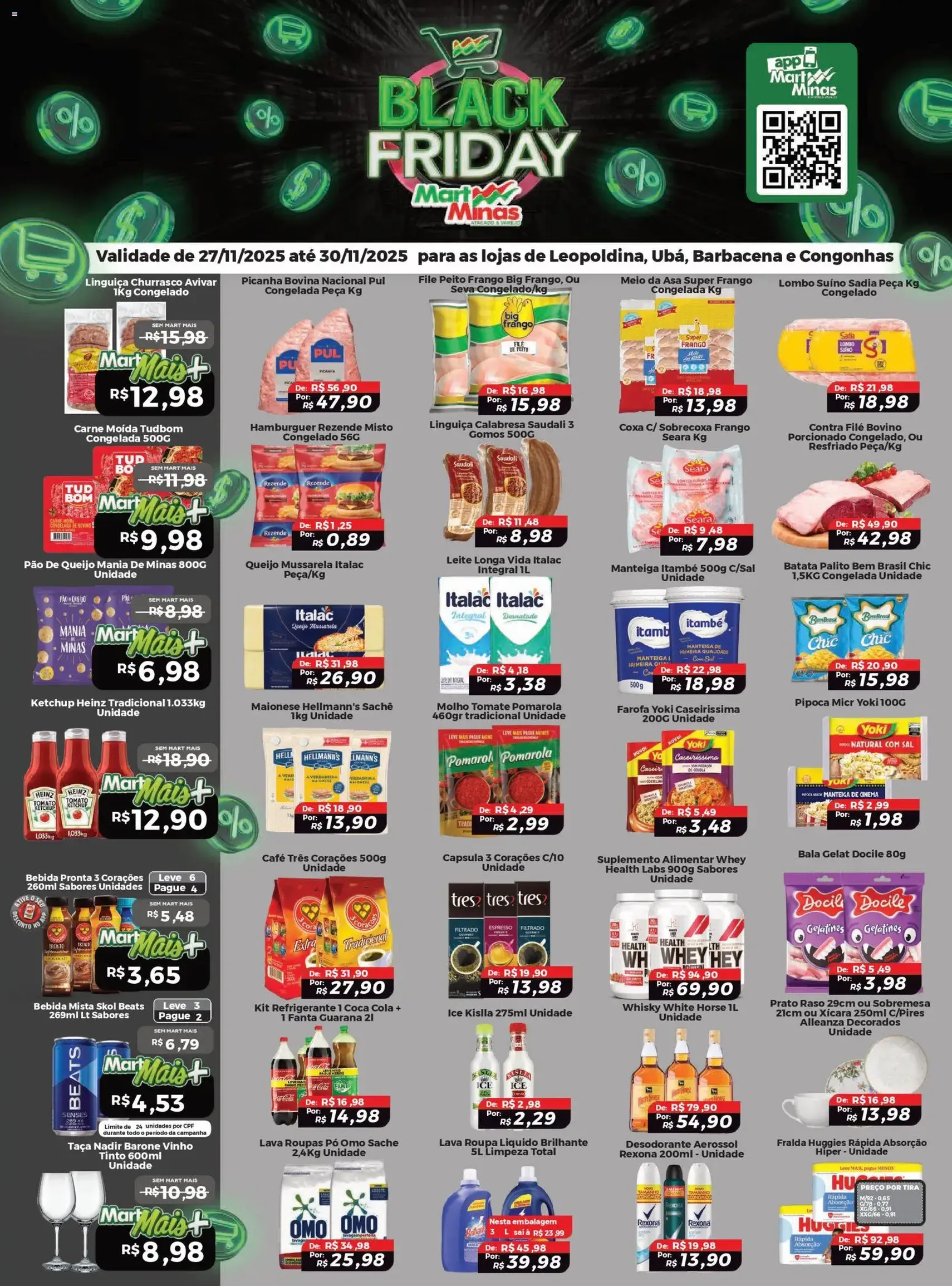 Mart Minas Black Friday - folheto válido a partir de 27/11/2025 página 1 de 4