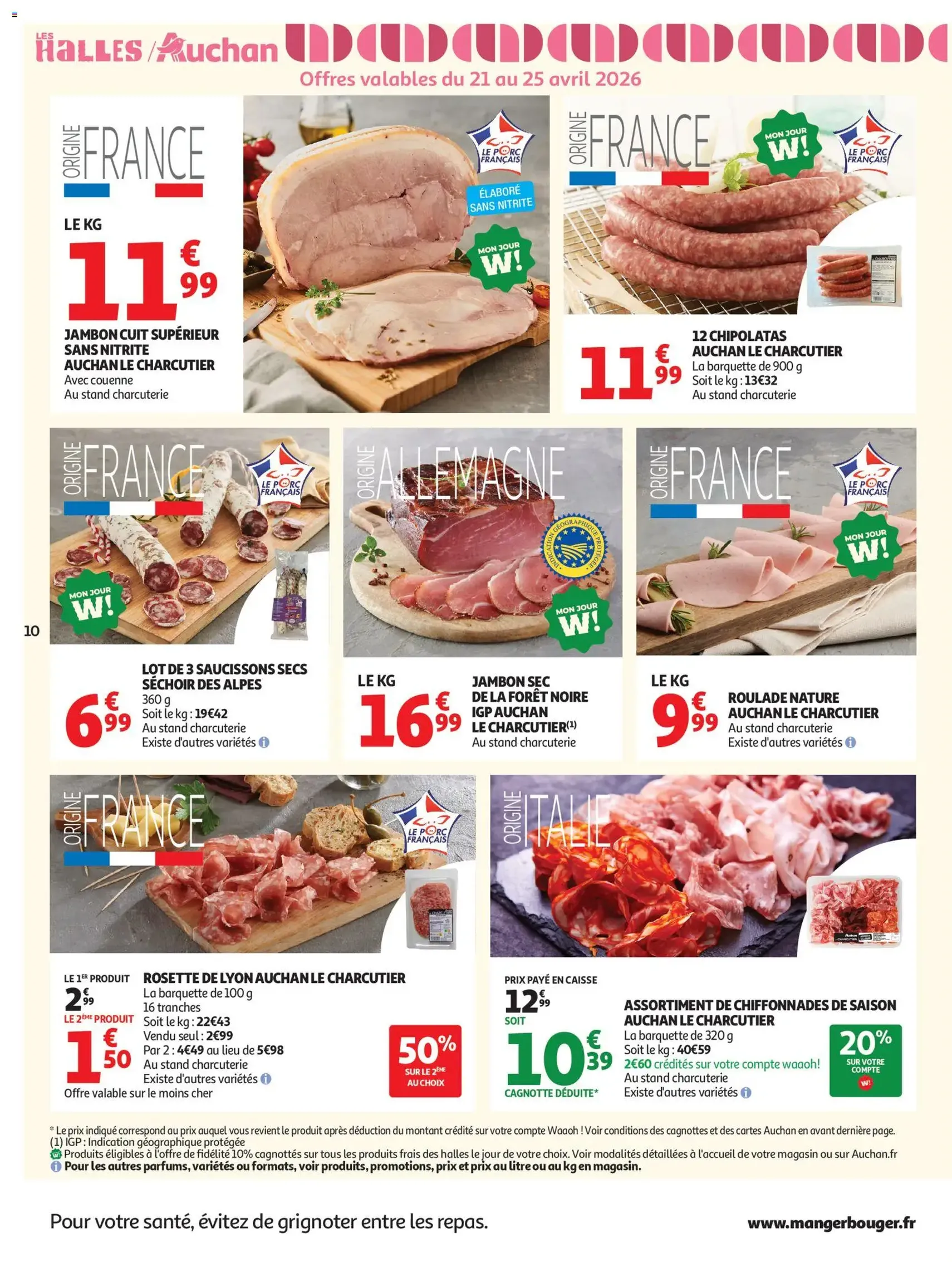 Auchan prospectus - brochure valable à partir du 21/04/2026, page 12 sur 52