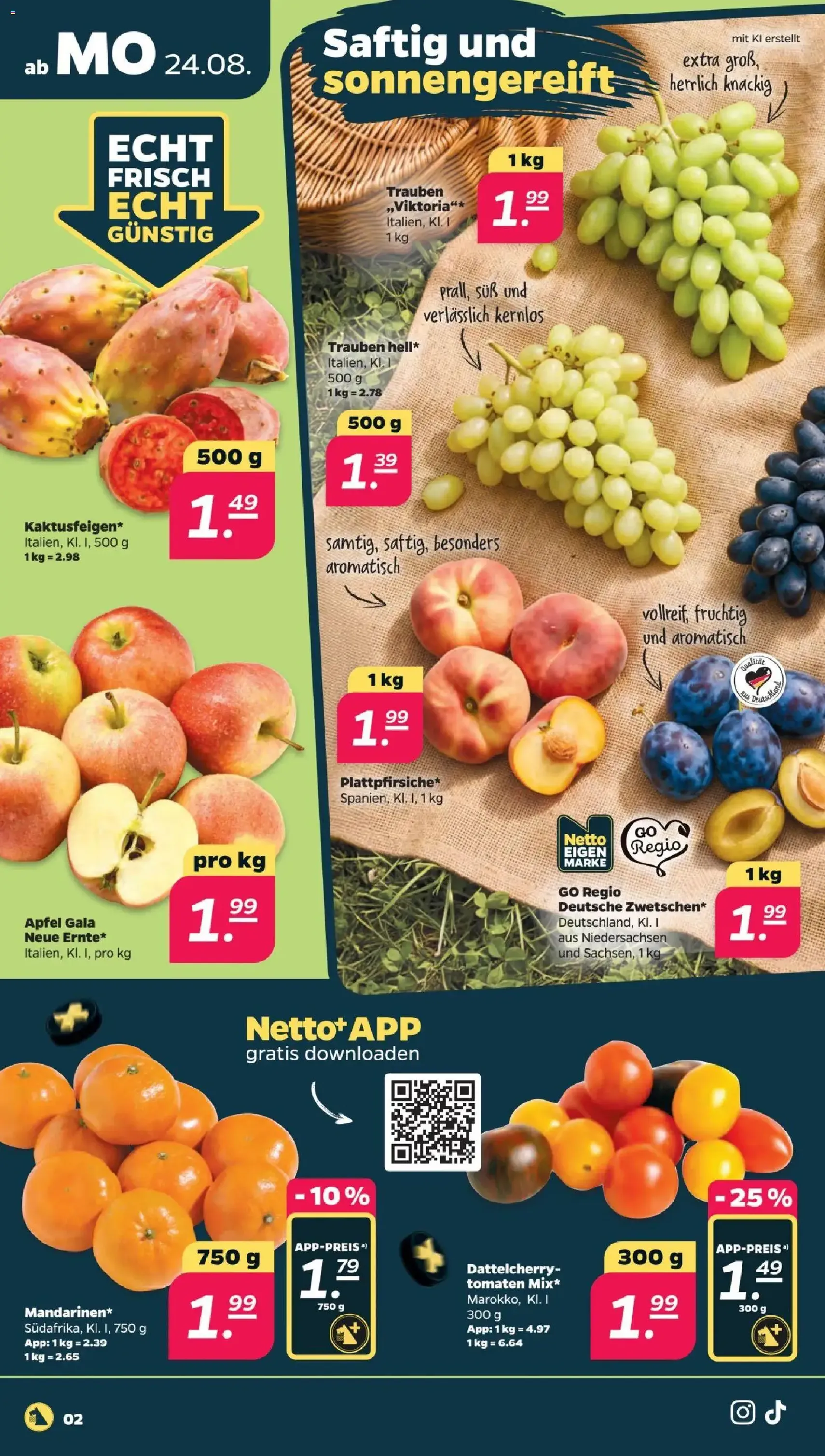 Netto Prospekt - Gültiger Prospekt ab 23.08.2026, Seite 2 von insgesamt 33
