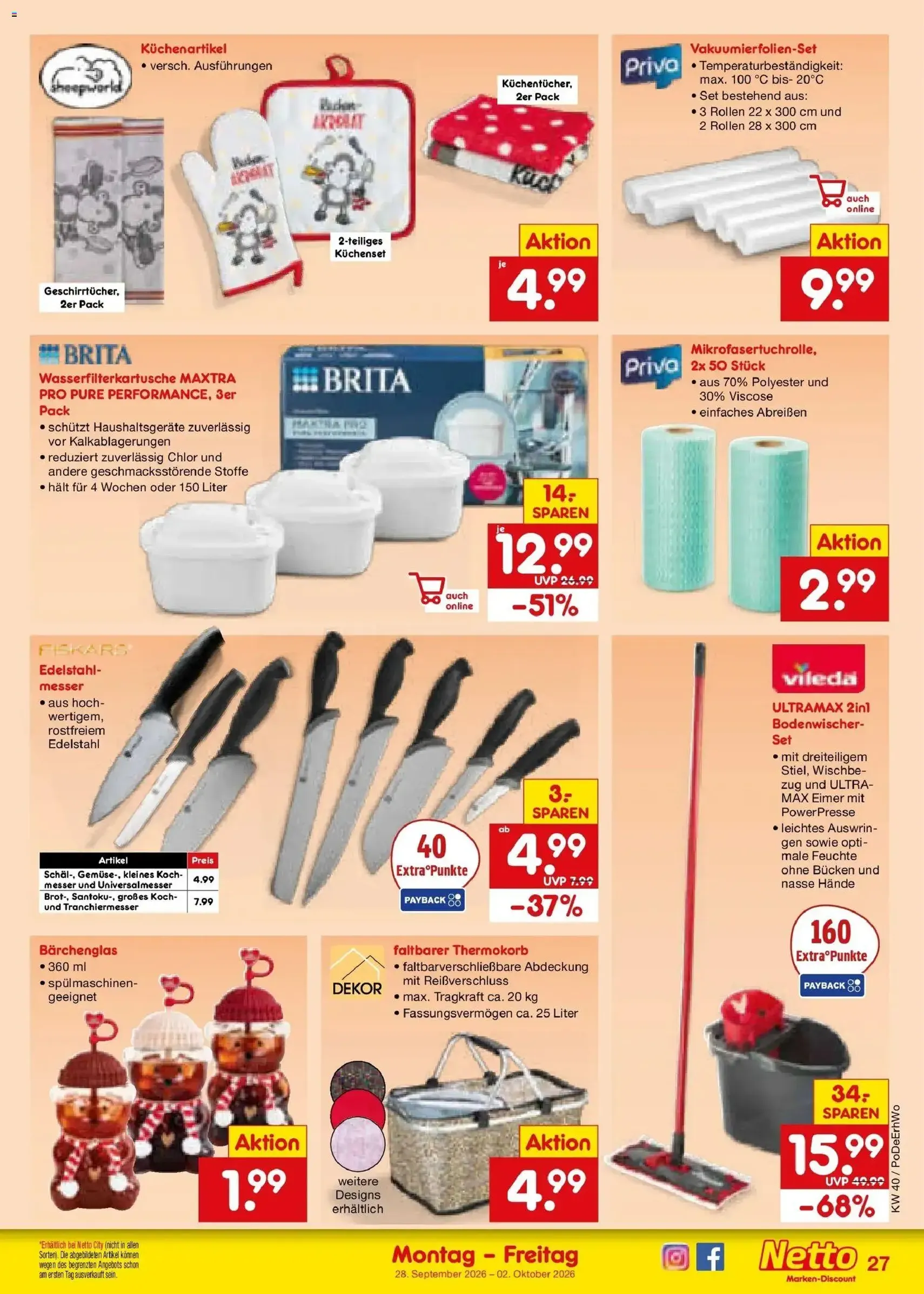 Netto Marken-Discount Prospekt - Gültiger Prospekt ab 28.09.2026, Seite 39 von insgesamt 72