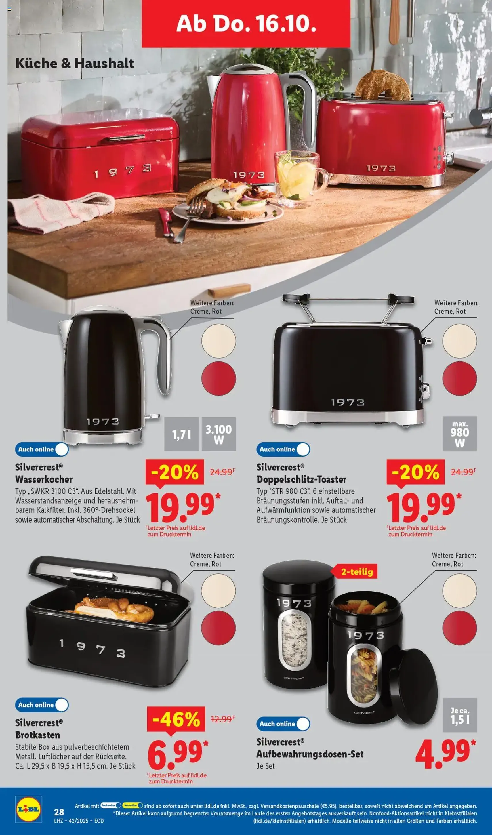 Lidl Prospekt - Gültiger Prospekt ab 13.10.2025, Seite 26 von insgesamt 29 Lidl Prospekt - Gültiger Prospekt ab 13.10.2025, Seite 26 von insgesamt 29