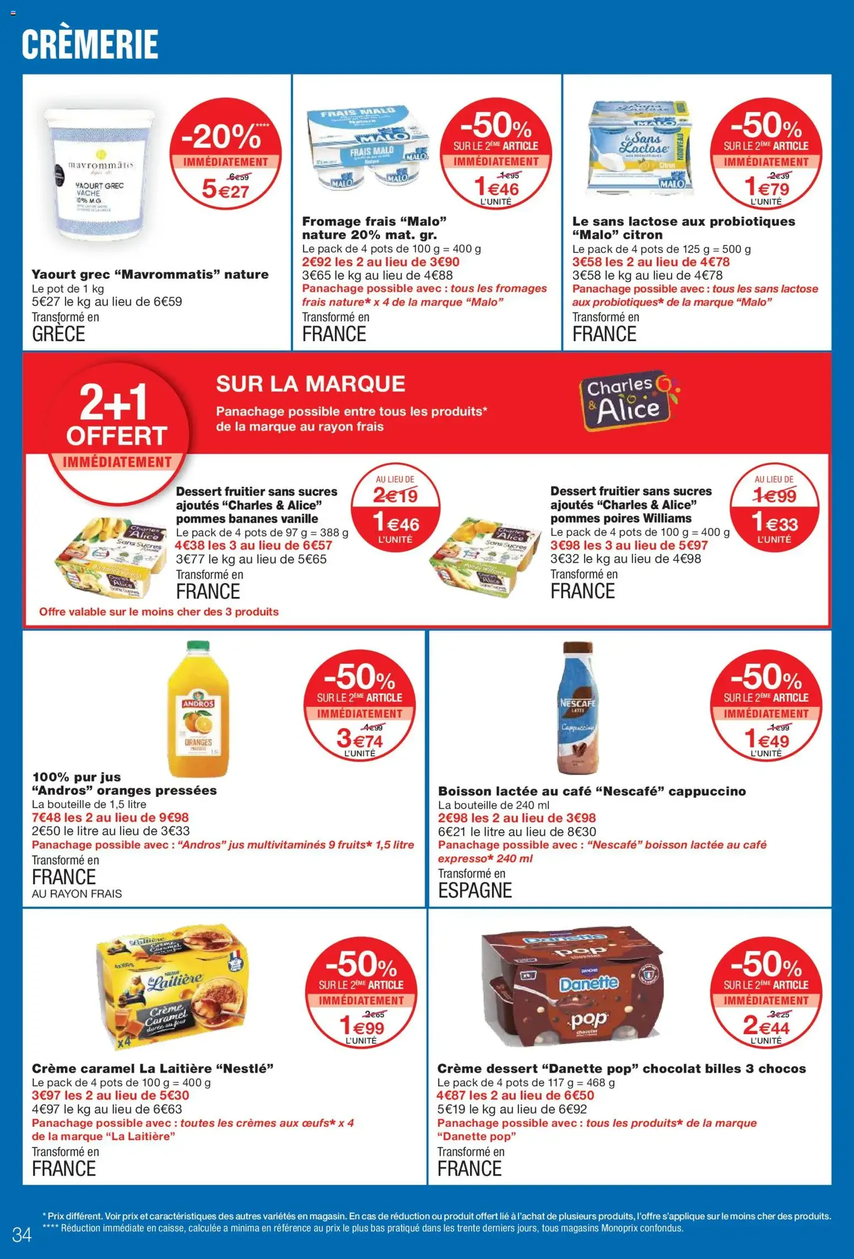 Monoprix catalogue - brochure valable à partir du 21/04/2026, page 34 sur 48