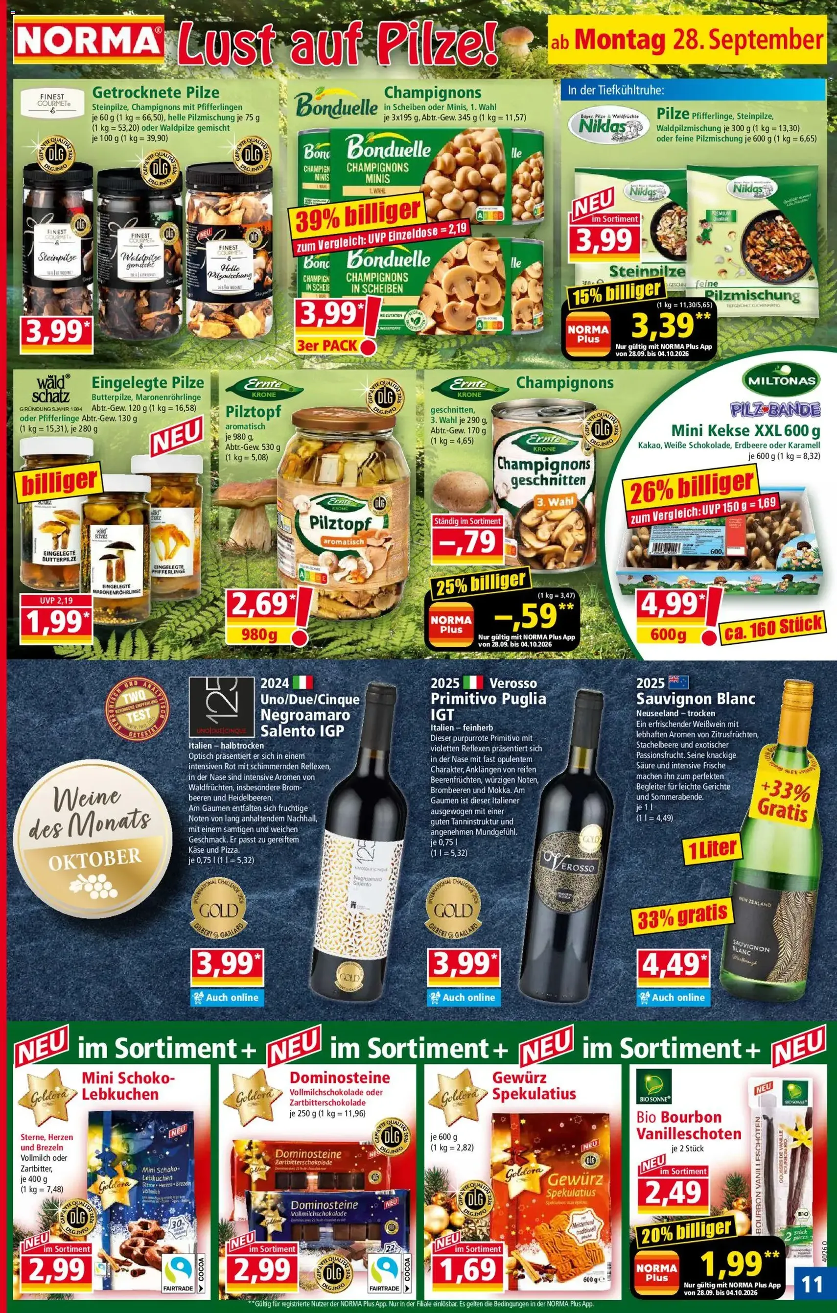 Norma Prospekt - Gültiger Prospekt ab 28.09.2026, Seite 11 von insgesamt 30
