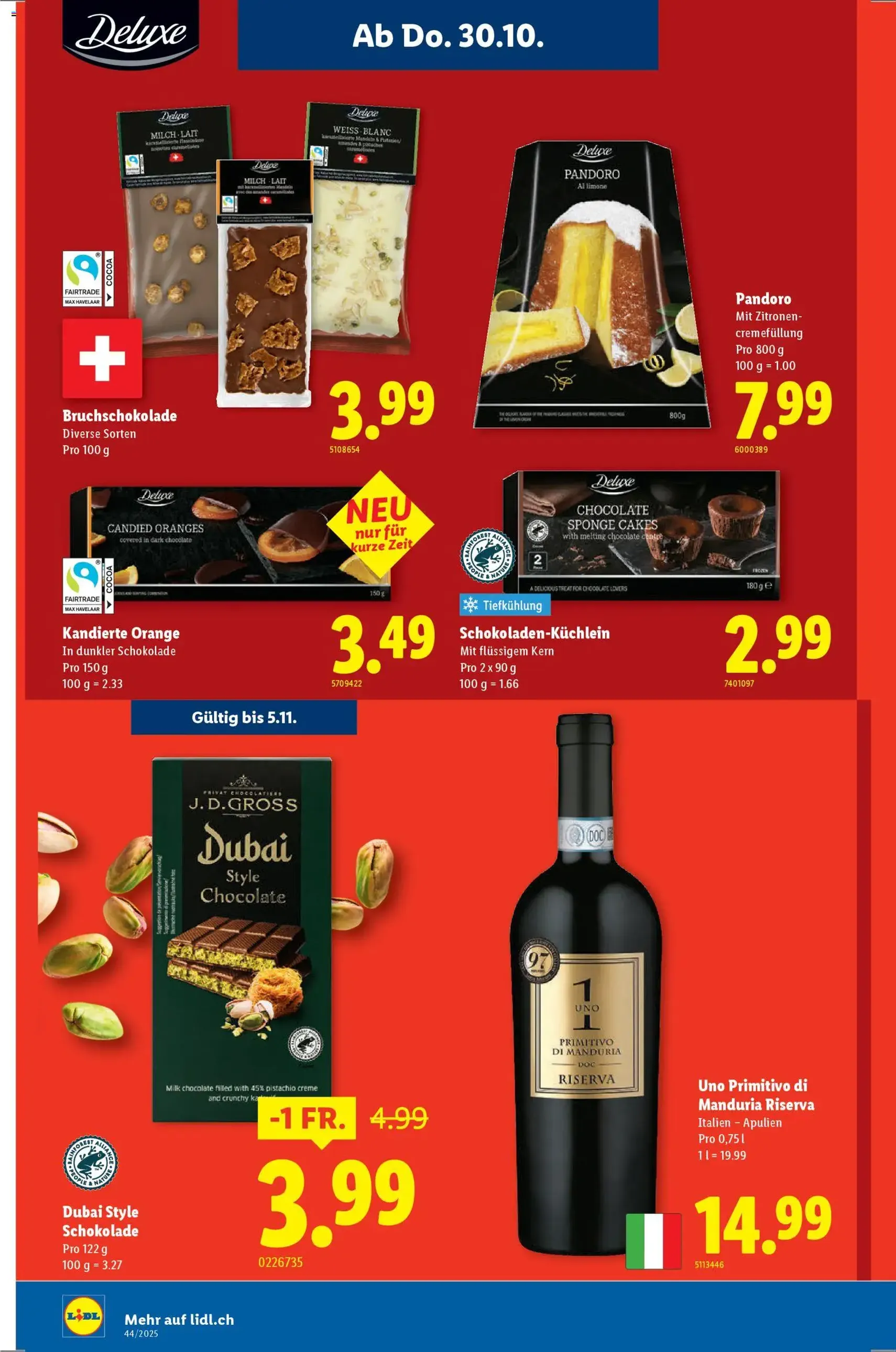 Lidl Aktionen - Gültiger Prospekt ab 30.10.2025, Seite 18 von insgesamt 32 Lidl Aktionen - Gültiger Prospekt ab 30.10.2025, Seite 18 von insgesamt 32