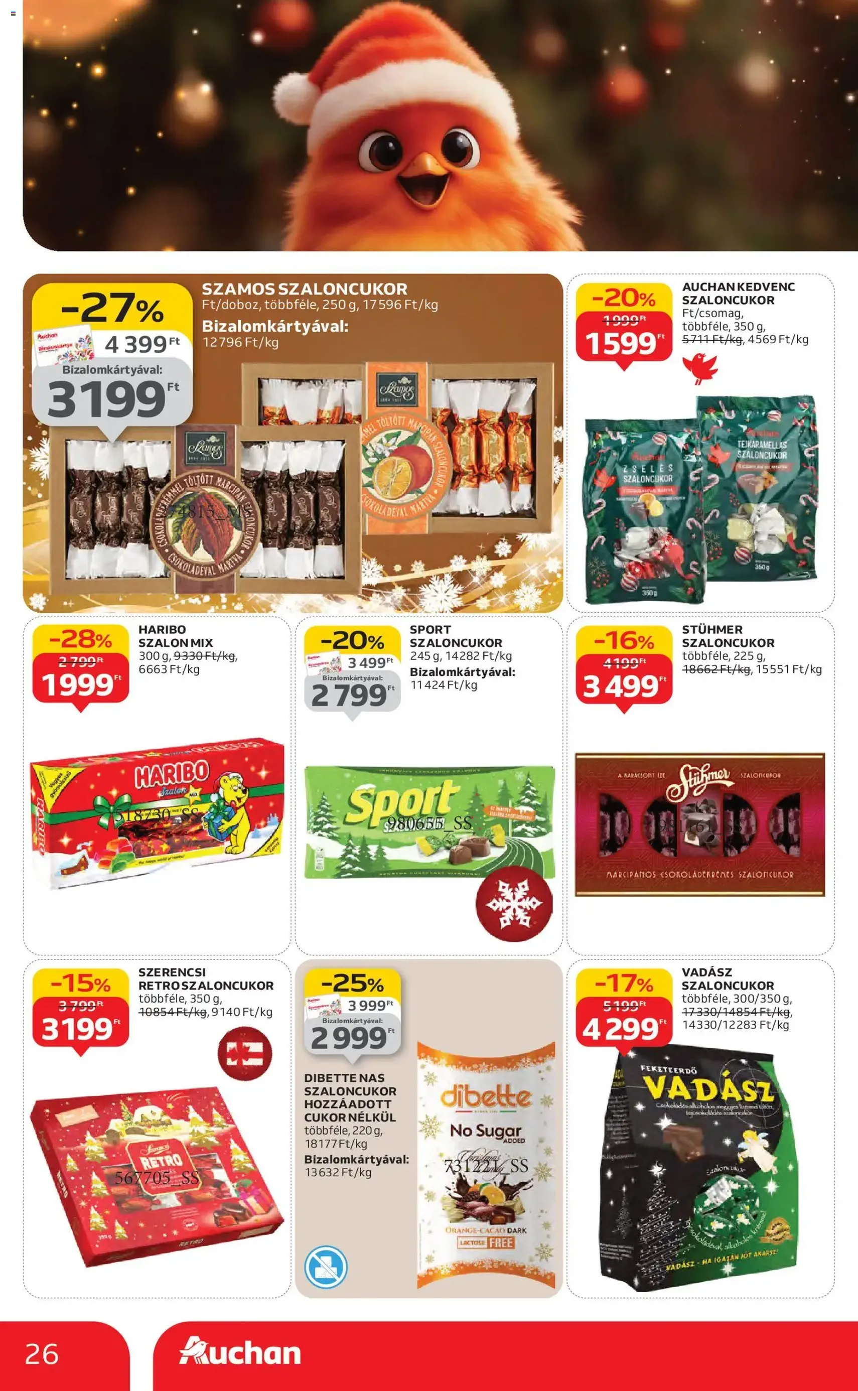 Auchan Akciós újság - 2025.11.27. érvényes szórólap 26 oldal 82 oldalból