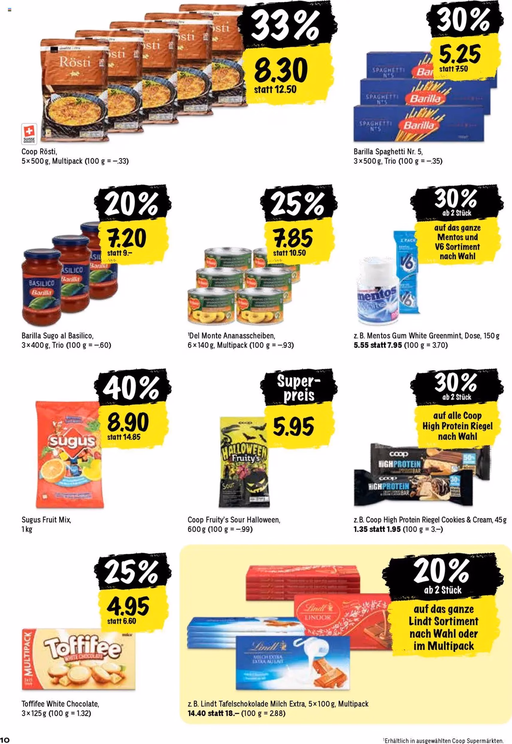 Coop Aktionen - Gültiger Prospekt ab 02.10.2025, Seite 10 von insgesamt 28