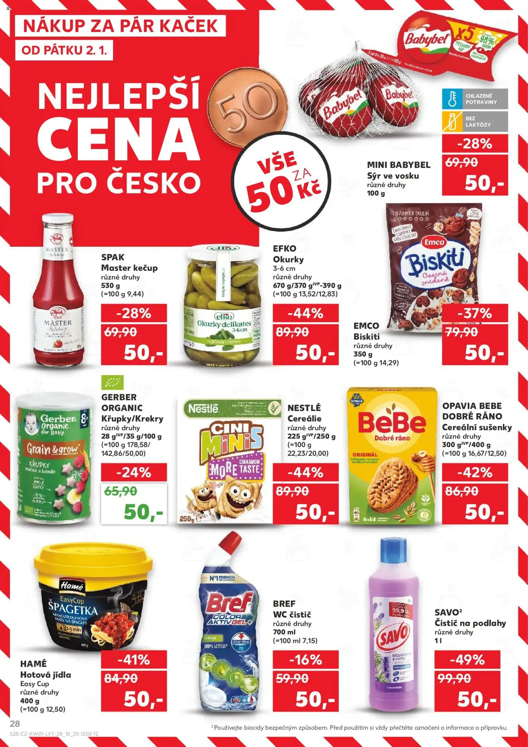 Kaufland leták - platný leták od 02.01.2026 strana 28 z 64