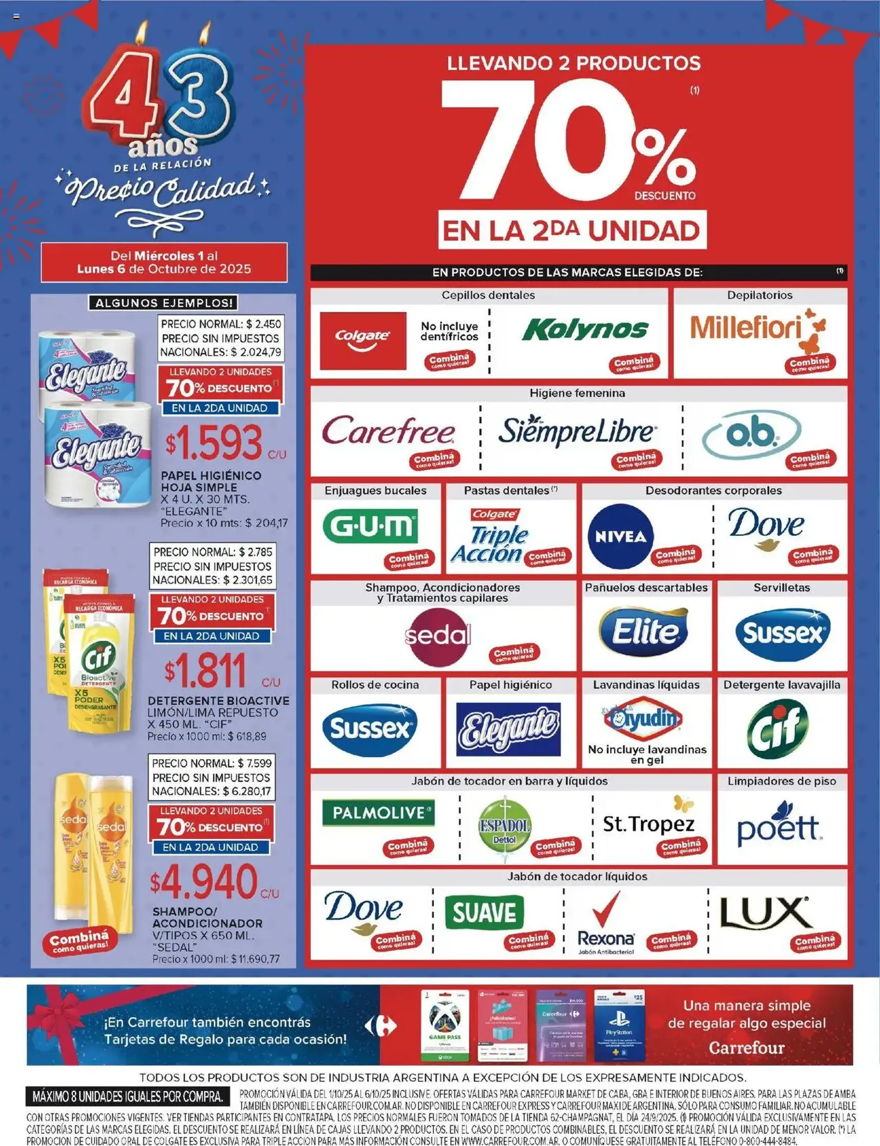 Carrefour ofertas - folleto válido desde 01/10/2025 página 42 de 59 Carrefour ofertas - folleto válido desde 01/10/2025 página 42 de 59