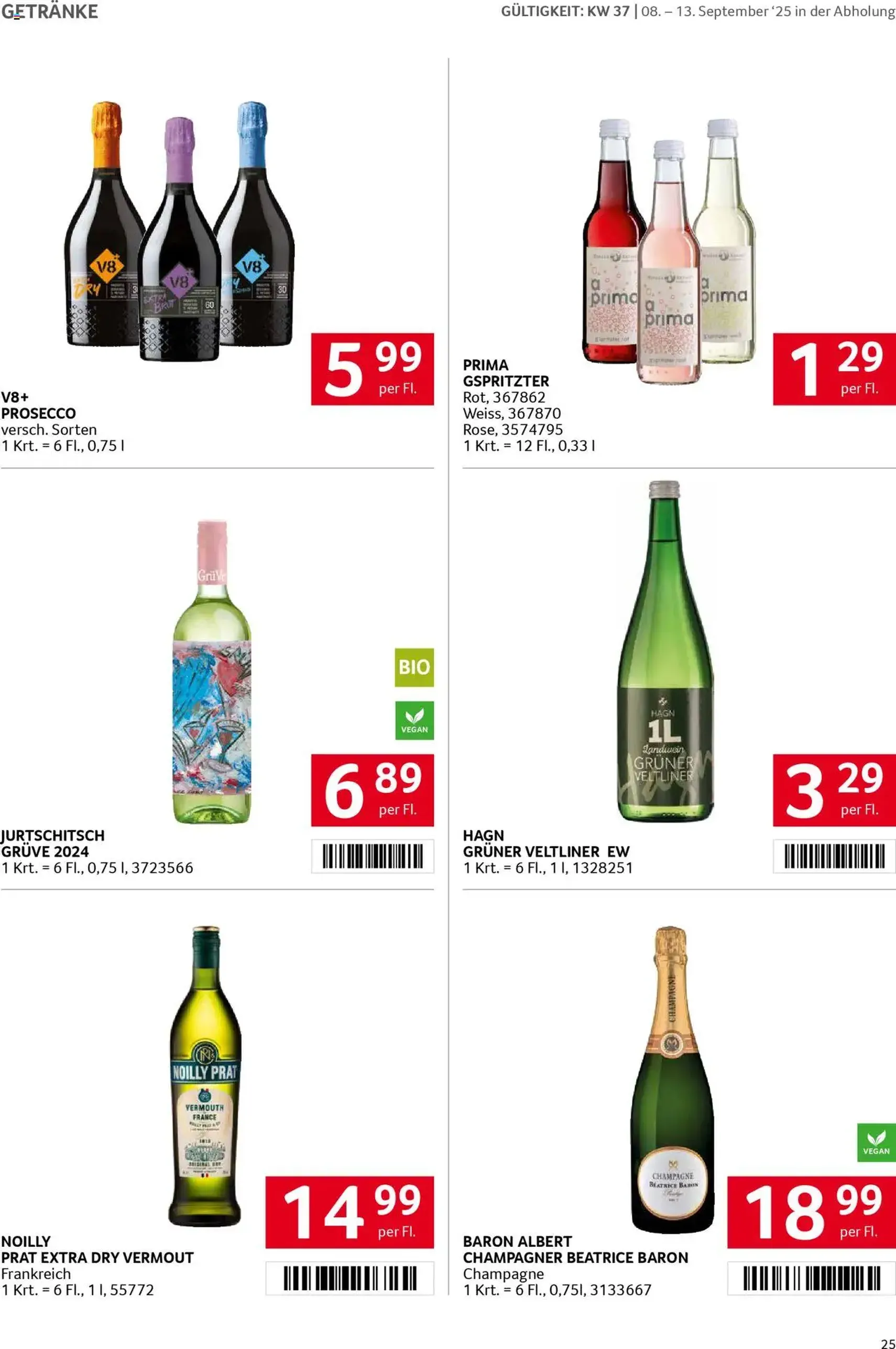 Transgourmet Flugblatt - Gültiger Prospekt ab 07.09.2025, Seite 23 von insgesamt 34