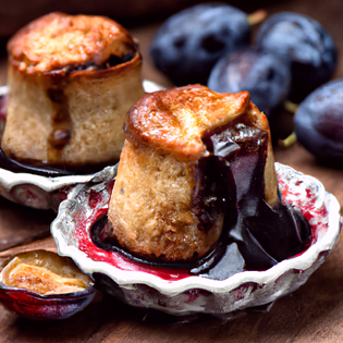 Recipe preview Baked Miniature Christmas Plum Puddings