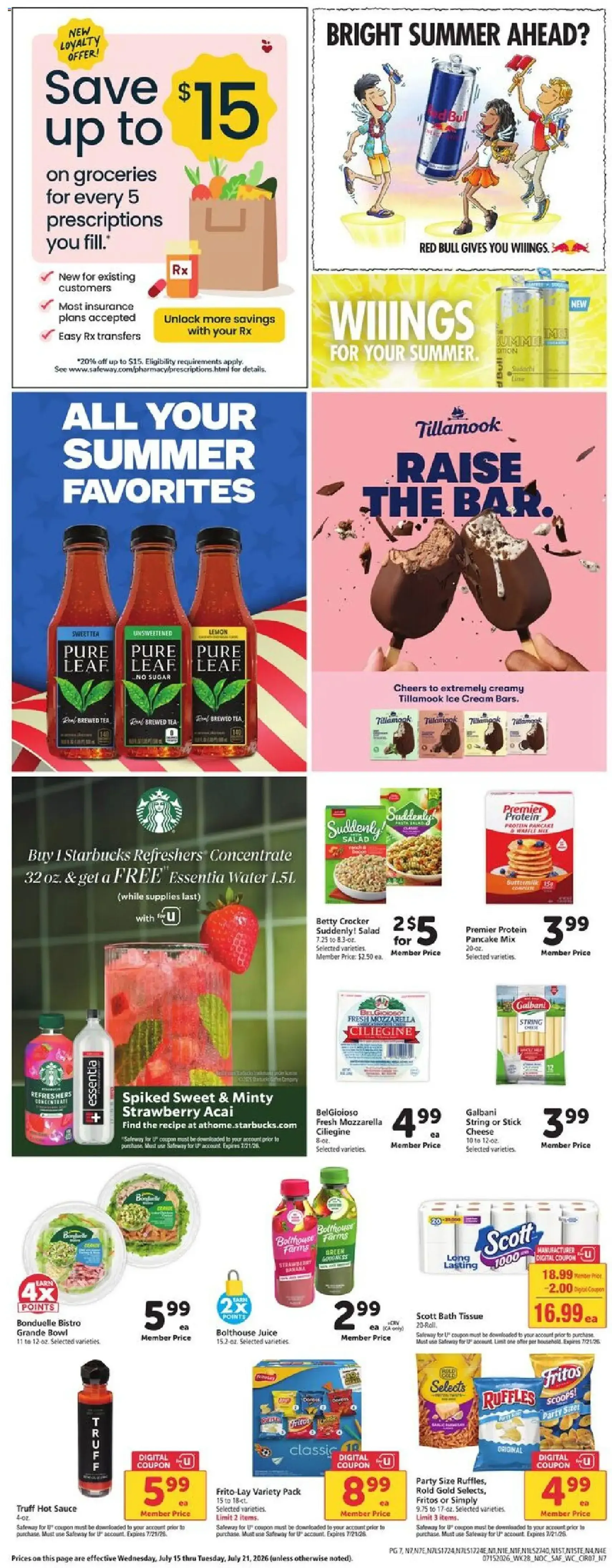 Safeway Weekly Ad - valid flyer from 07/15/2026, page 7 of 10