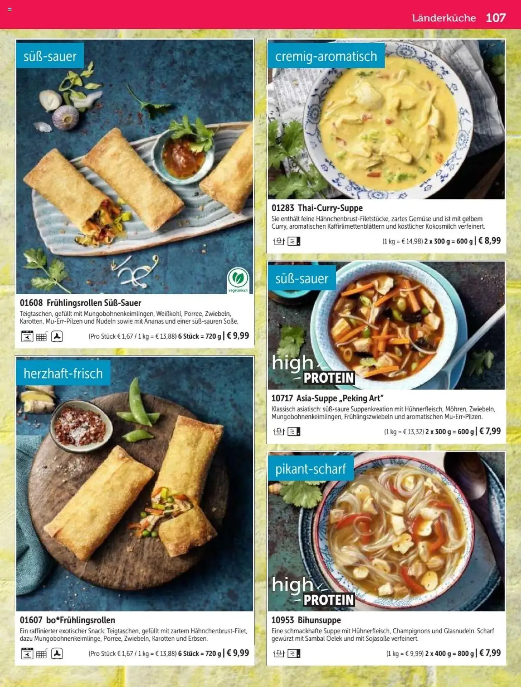 Bofrost Katalog - Gültiger Prospekt ab 07.09.2025, Seite 107 von insgesamt 148 Bofrost Katalog - Gültiger Prospekt ab 07.09.2025, Seite 107 von insgesamt 148