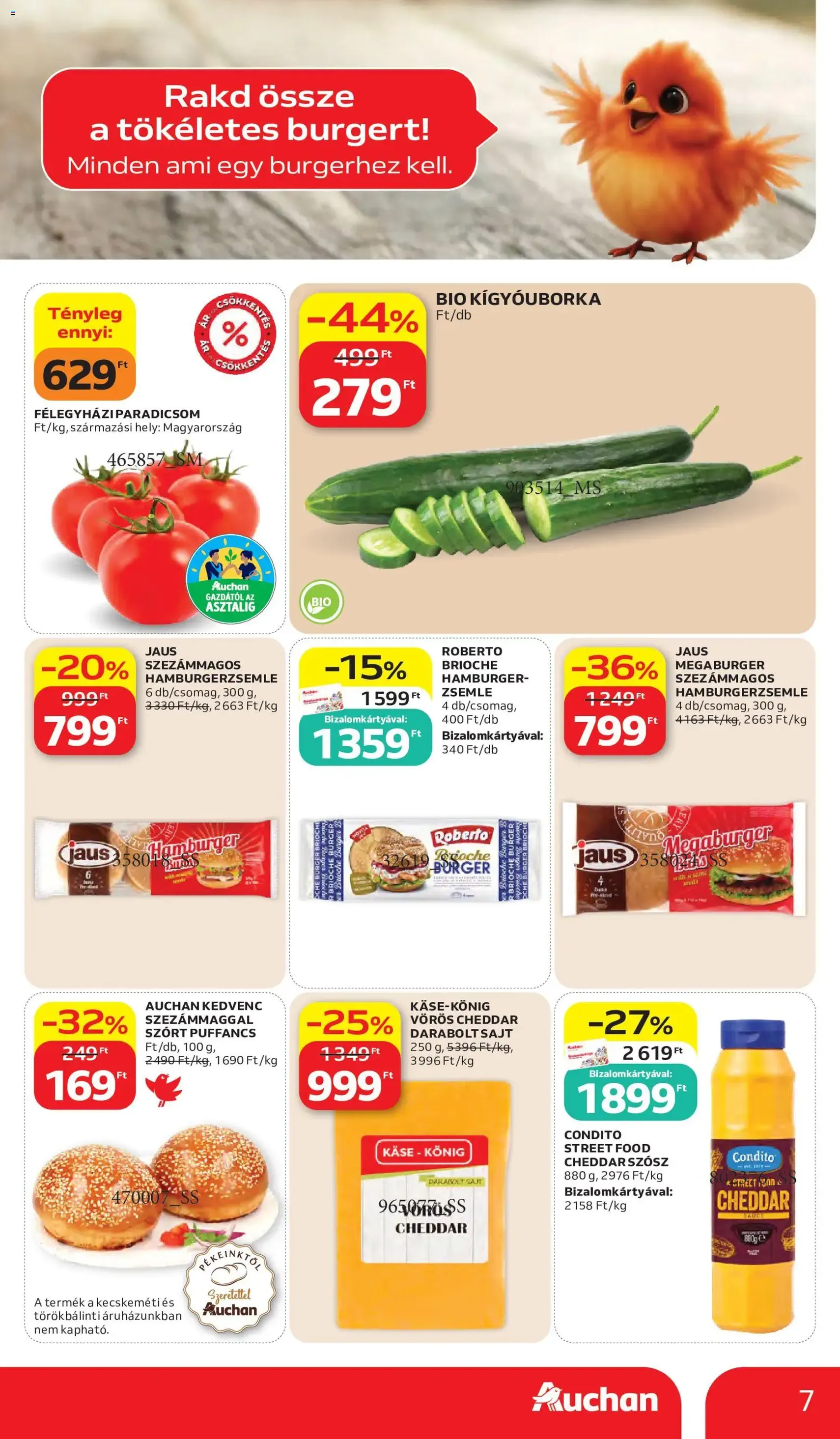Auchan akciós újság - 2026.05.28. érvényes szórólap 7 oldal 58 oldalból