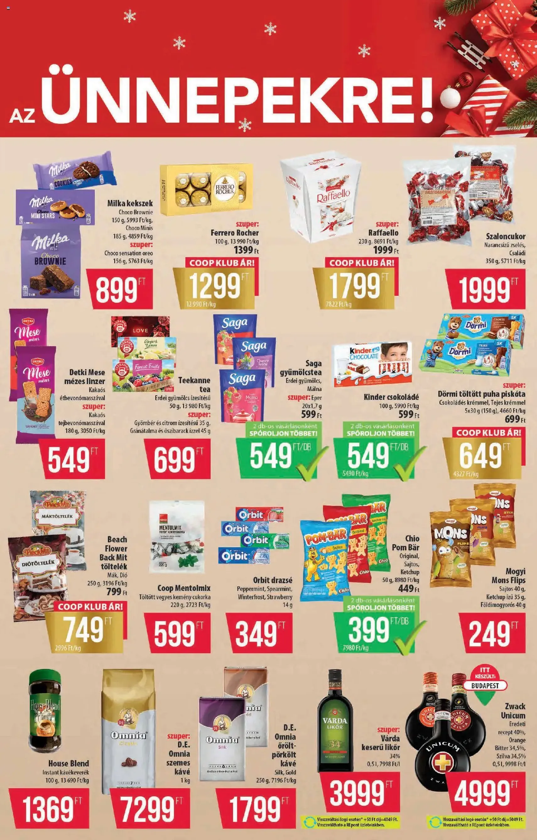 COOP Akciós újság - 2025.11.06. érvényes szórólap 9 oldal 12 oldalból