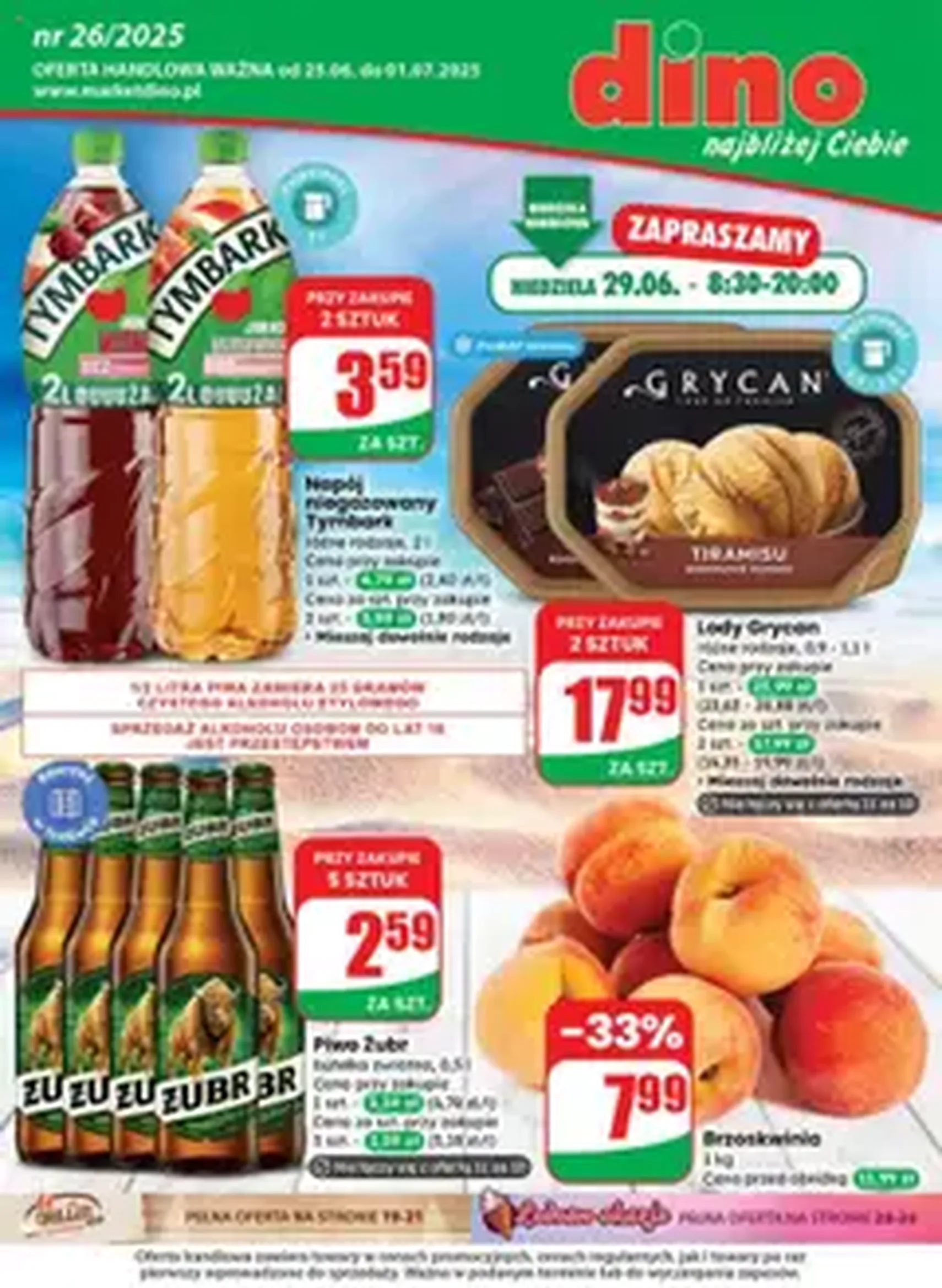 Dino Gazetka - ważny gazetka od 25.06.2025 strona 1 z 1