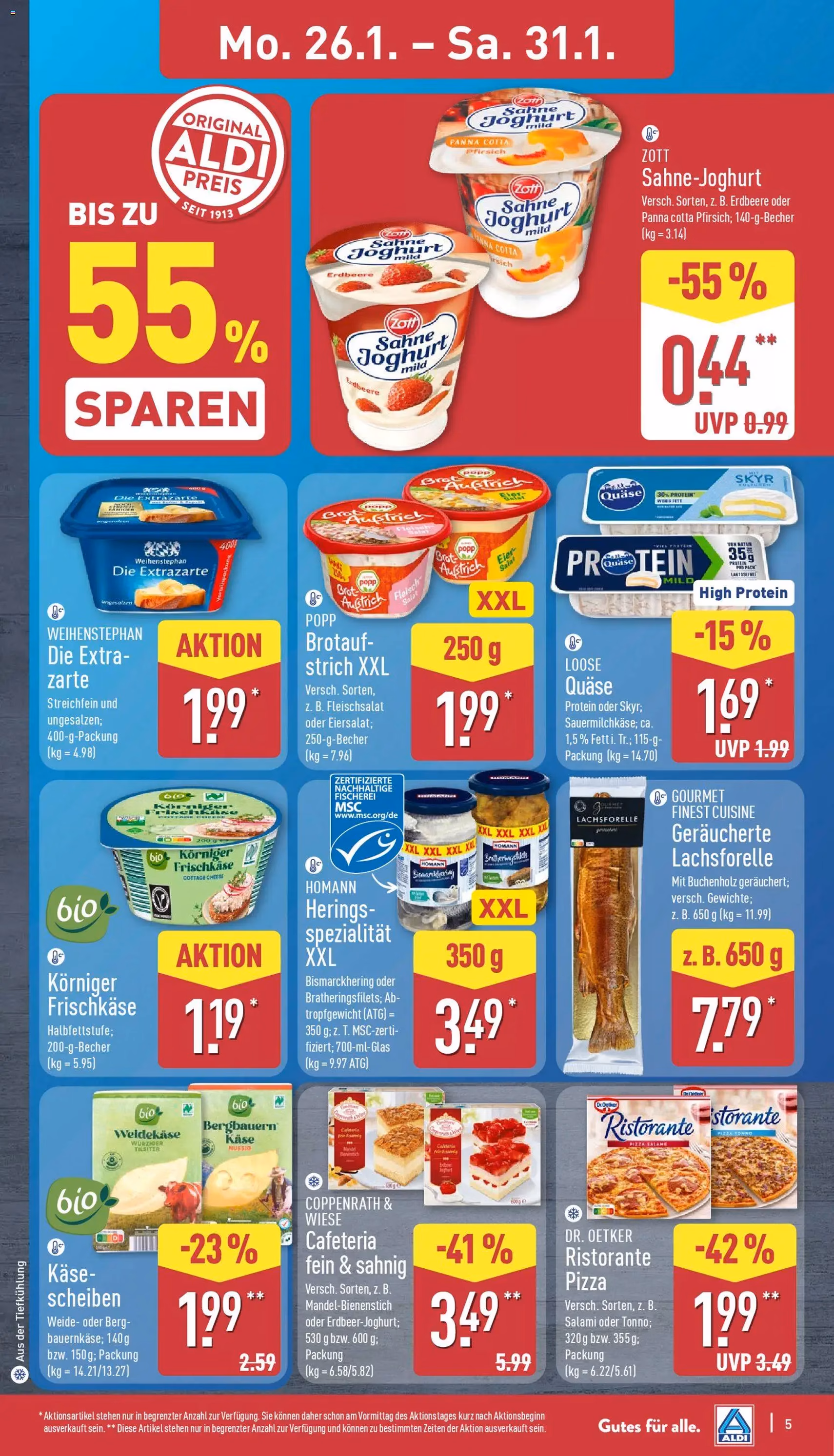 Aldi Prospekt - Gültiger Prospekt ab 26.01.2026, Seite 7 von insgesamt 43