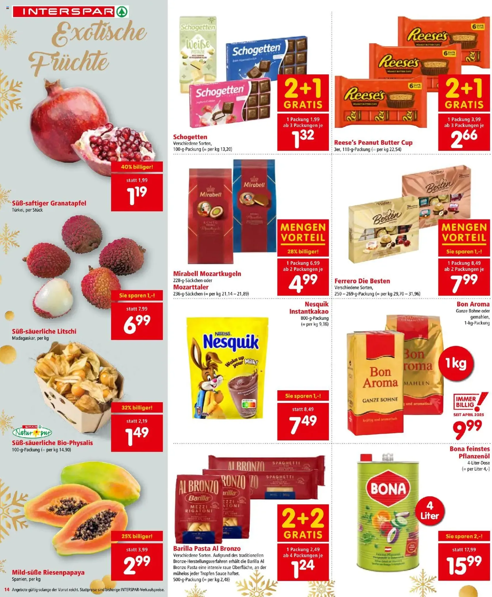Interspar Flugblatt - Gültiger Prospekt ab 18.12.2025, Seite 14 von insgesamt 24