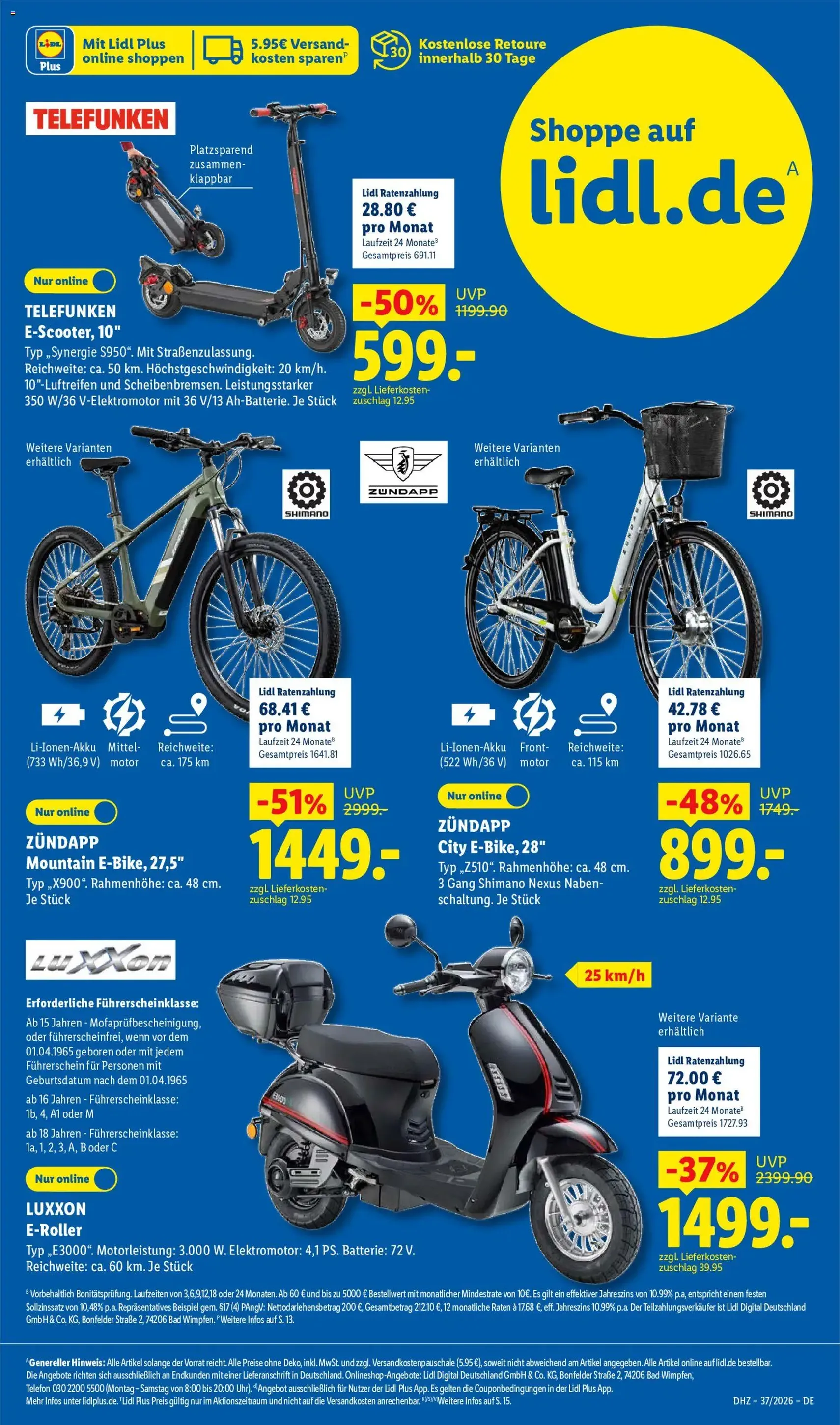 Lidl Prospekt - Gültiger Prospekt ab 07.09.2026, Seite 39 von insgesamt 73