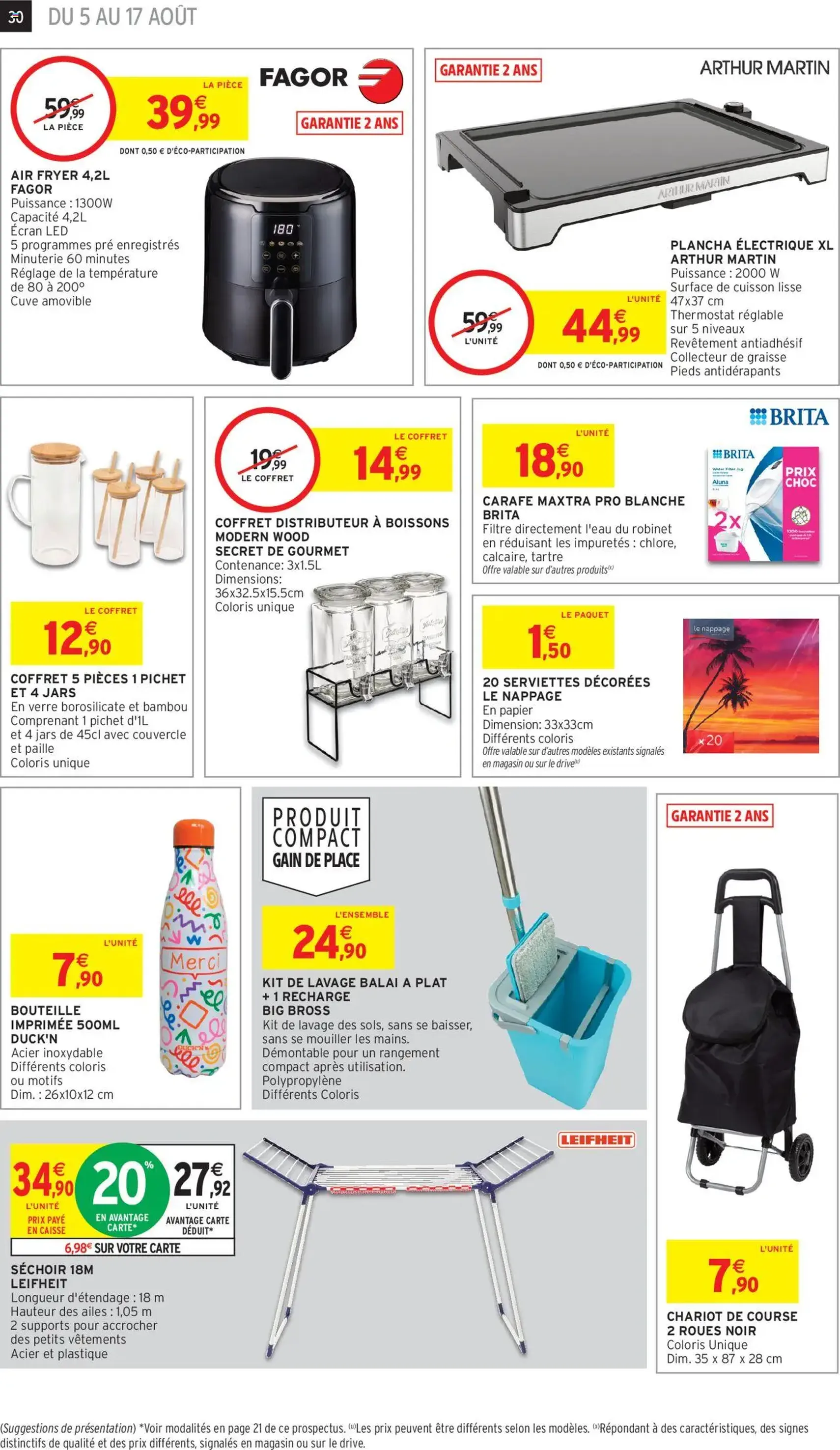 Intermarché catalogue semaine 31 - brochure valable à partir du 05/08/2025, page 30 sur 32 Intermarché catalogue semaine 31 - brochure valable à partir du 05/08/2025, page 30 sur 32