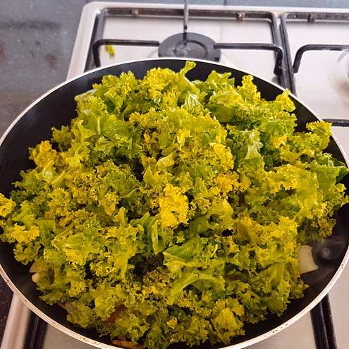 Cavolo riccio - procedimento 1