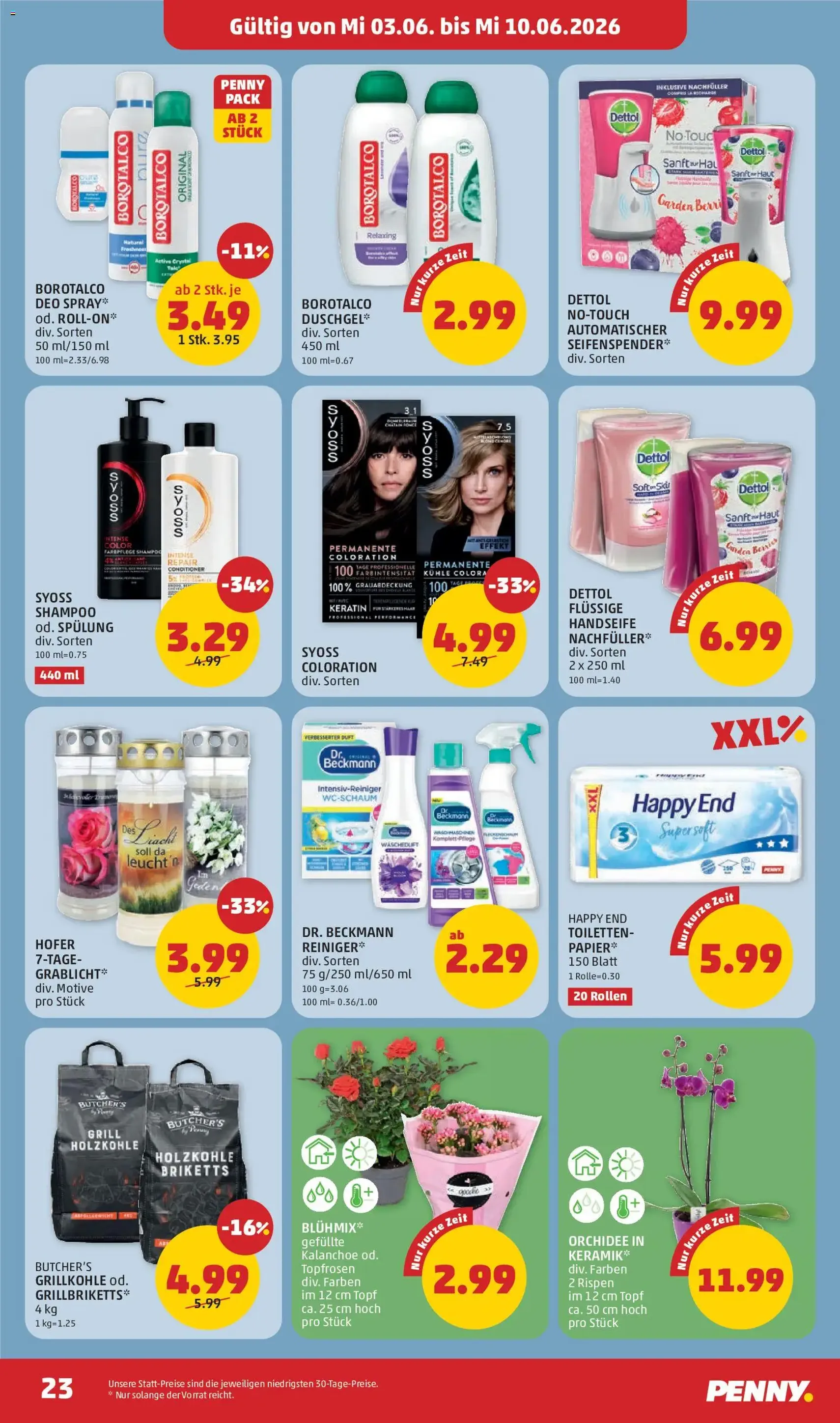 Penny Markt - Flugblatt - Gültiger Prospekt ab 03.06.2026, Seite 23 von insgesamt 32