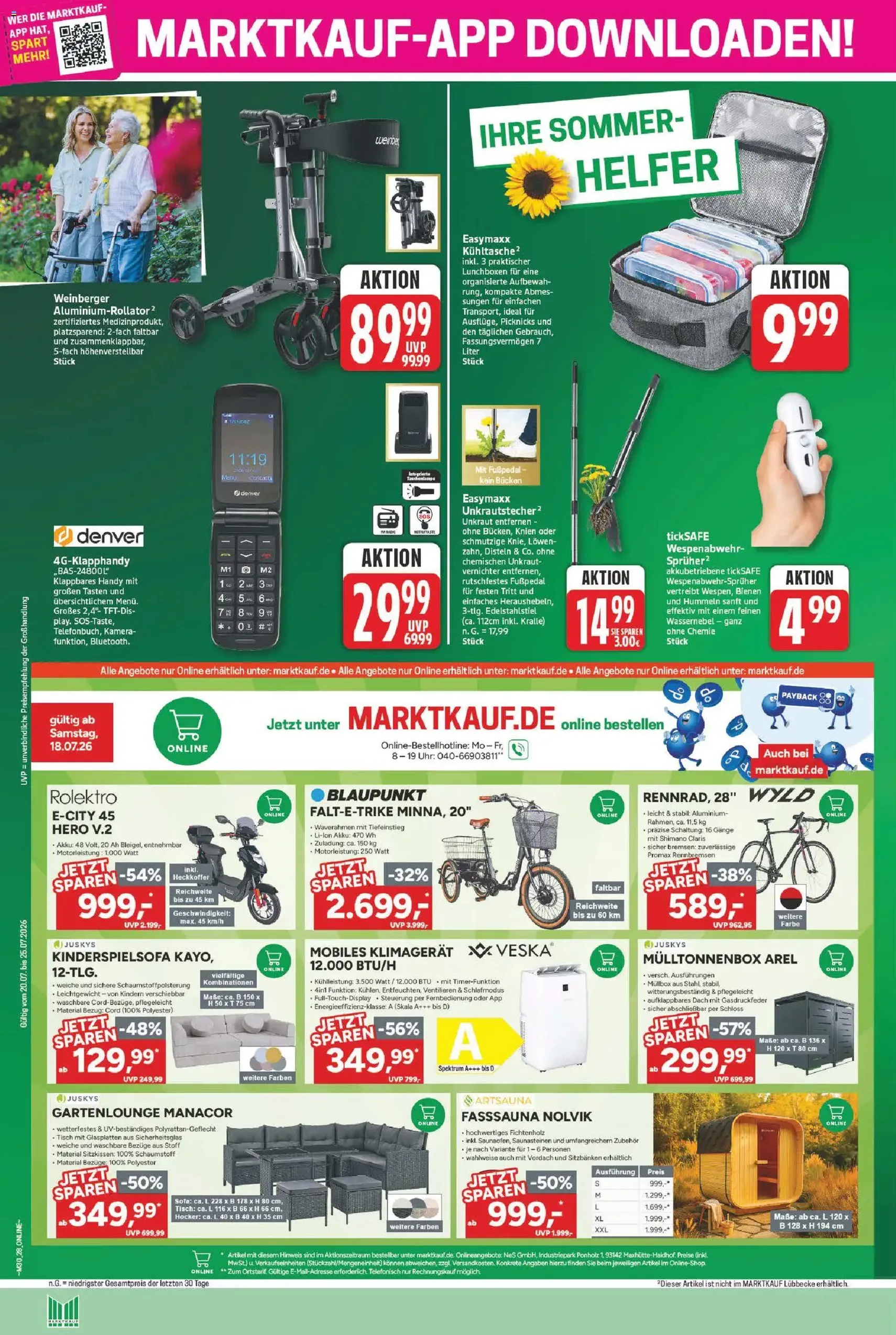 Marktkauf Prospekt - Gültiger Prospekt ab 20.07.2026, Seite 28 von insgesamt 37