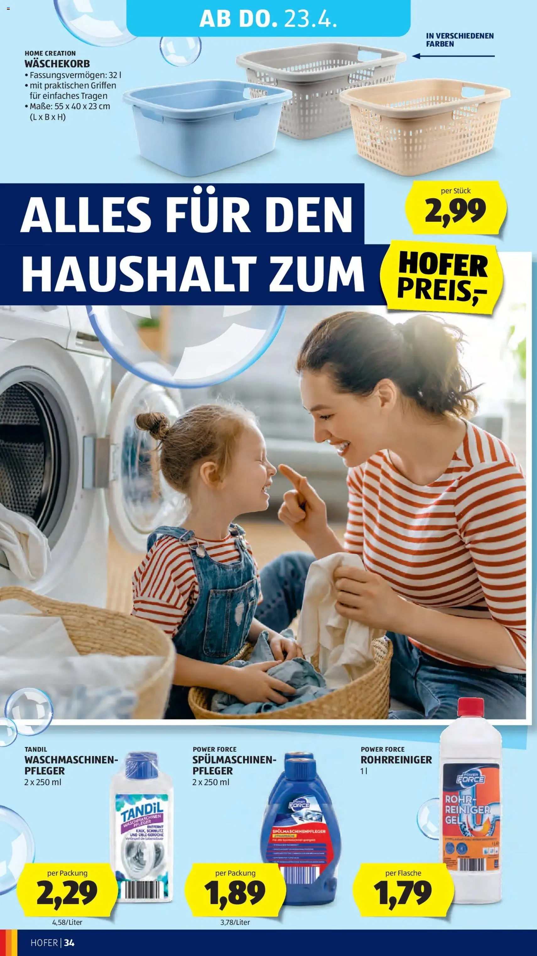 Hofer Flugblatt - Gültiger Prospekt ab 20.04.2026, Seite 38 von insgesamt 45