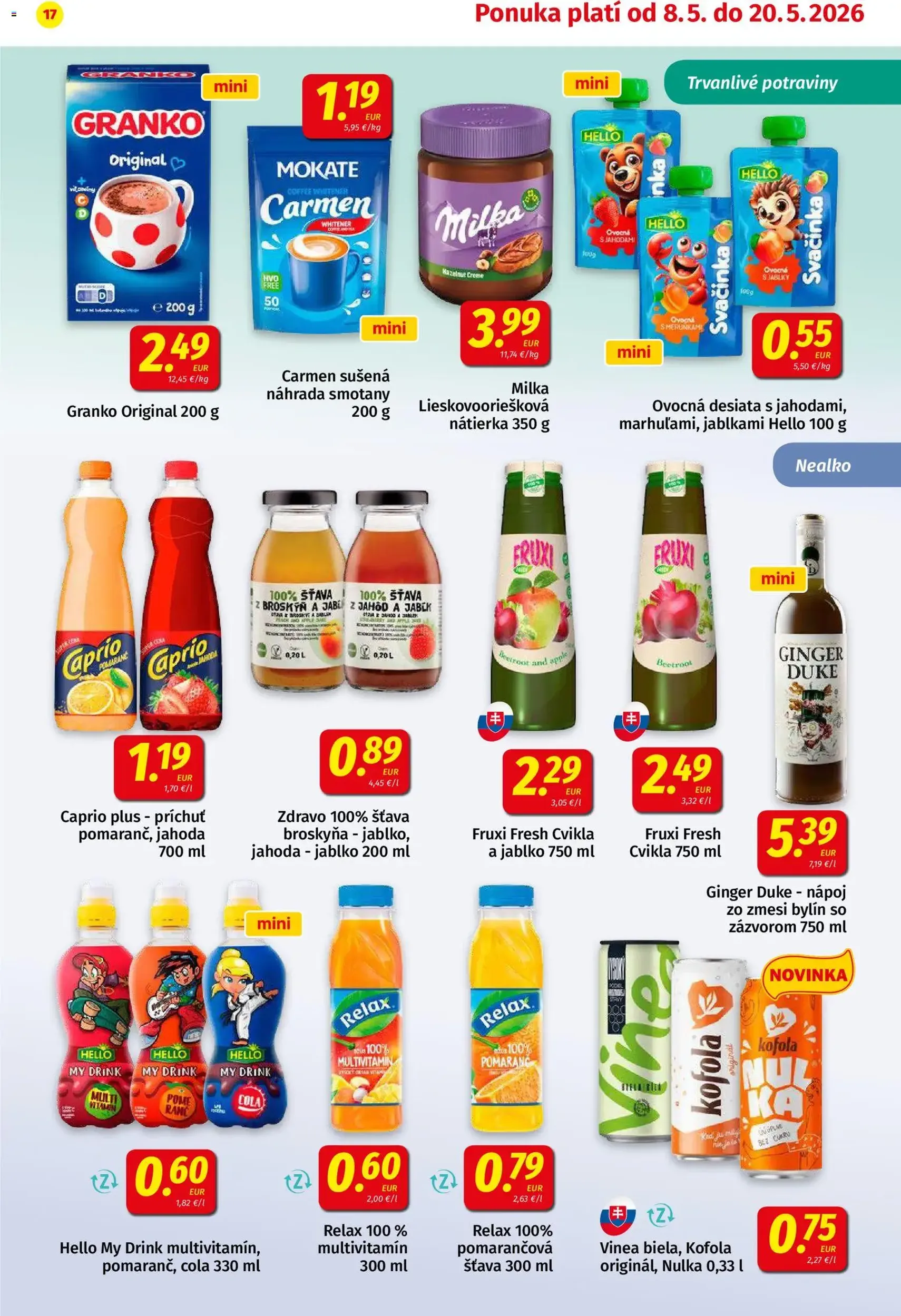 Koruna leták - platný leták od 08.05.2026 strana 17 z 24