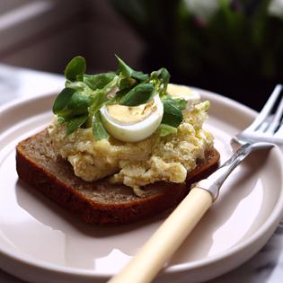 Recipe preview World's Best Classic Easy Egg Salad Sandwich