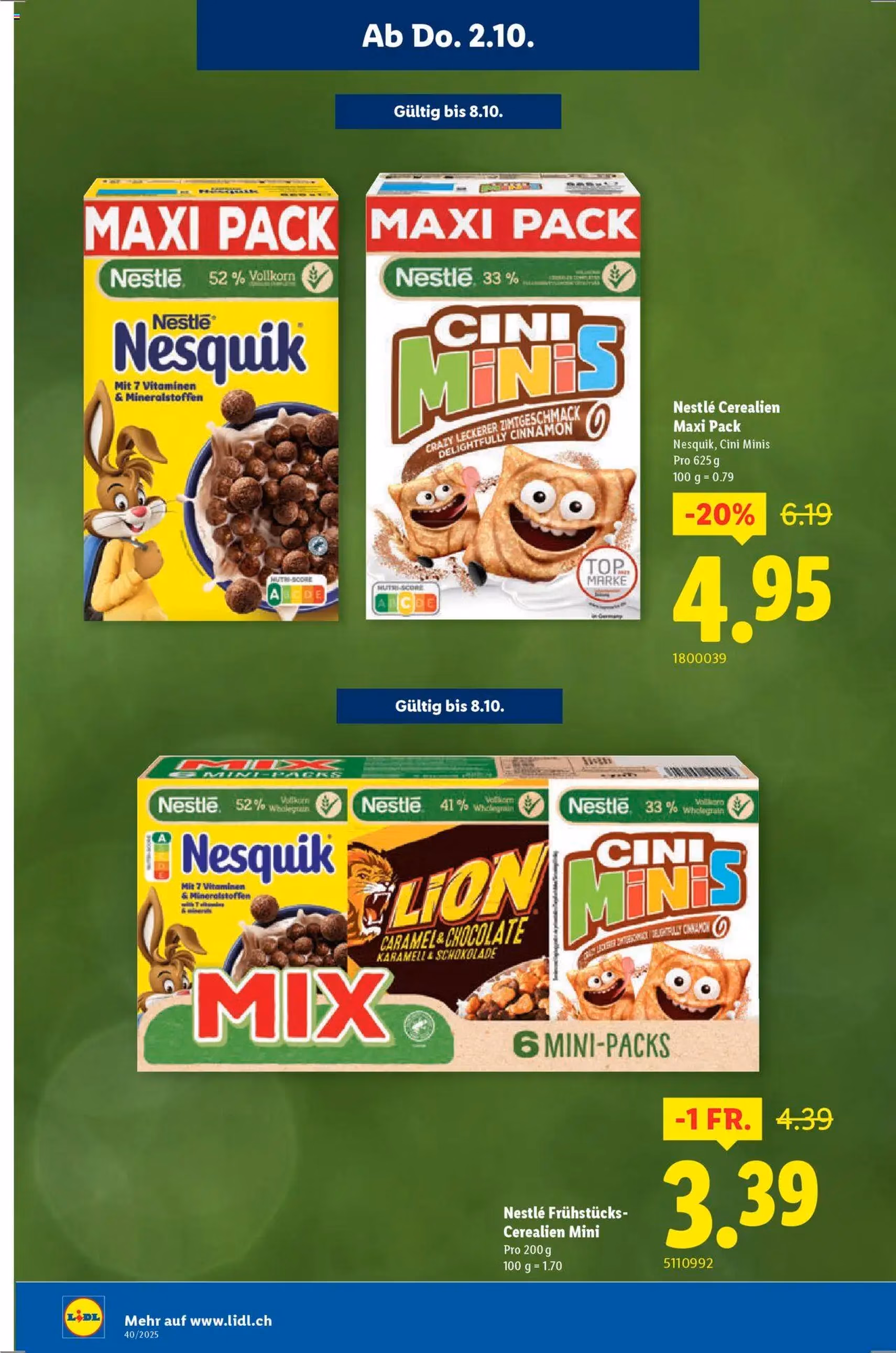 Lidl Aktionen - Gültiger Prospekt ab 02.10.2025, Seite 14 von insgesamt 36