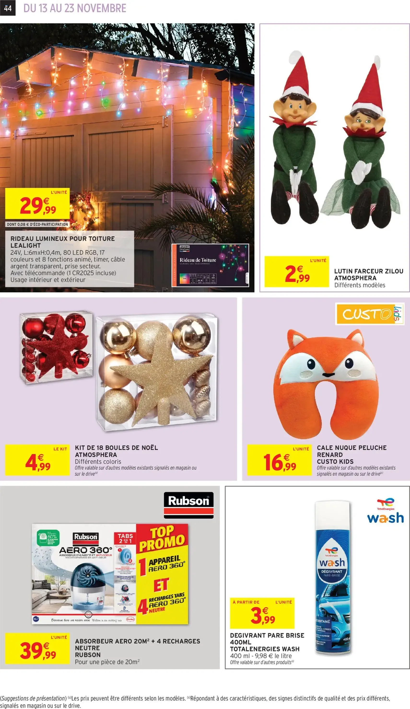 Intermarché catalogue semaine 46 - brochure valable à partir du 13/11/2025, page 44 sur 48